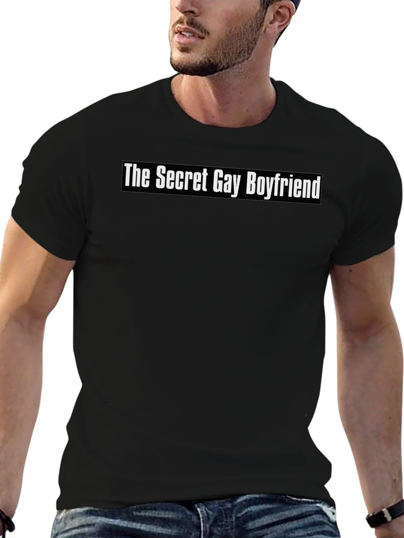 Secret Gay Boyfriend Graphic Tee