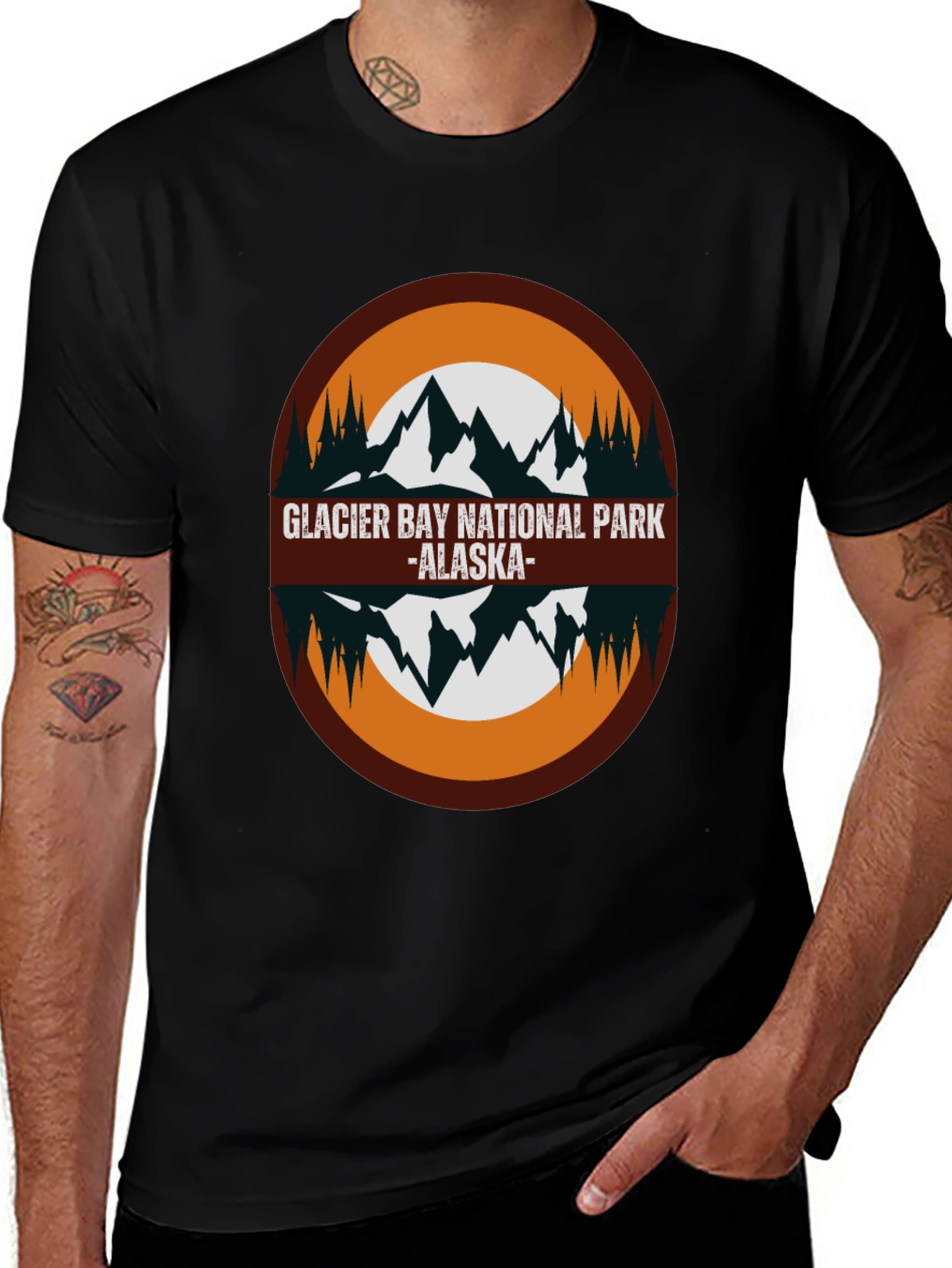Glacier Bay National Park Tee - Alaska Adventure Shirt