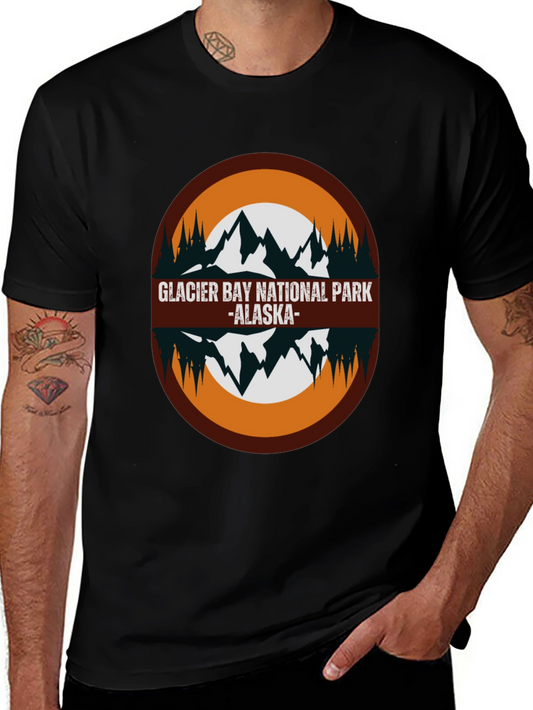 Glacier Bay National Park Tee - Alaska Adventure Shirt