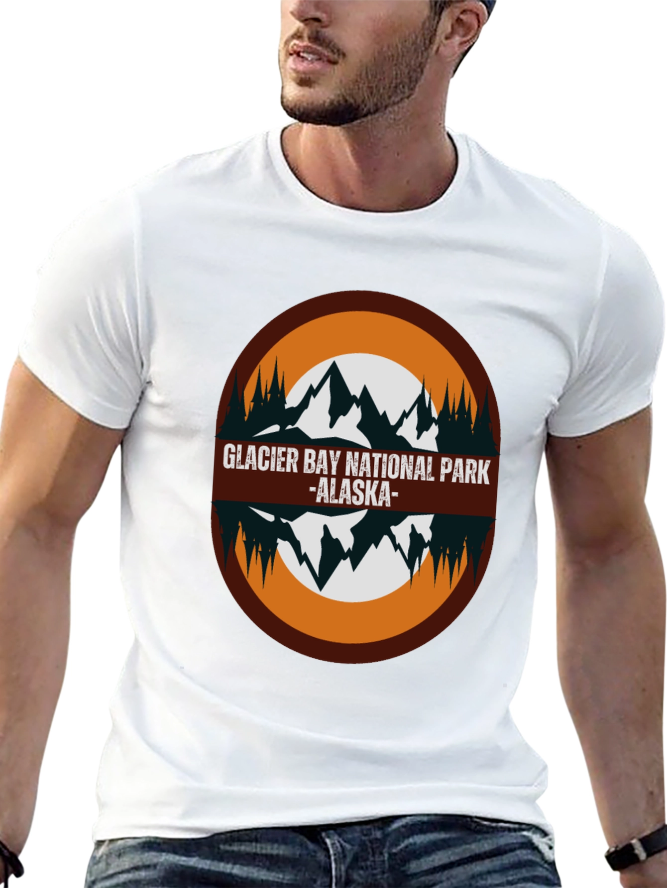 Glacier Bay National Park Tee - Alaska Adventure Shirt