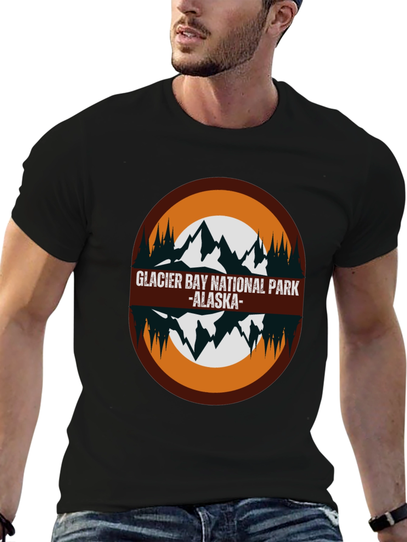 Glacier Bay National Park Tee - Alaska Adventure Shirt