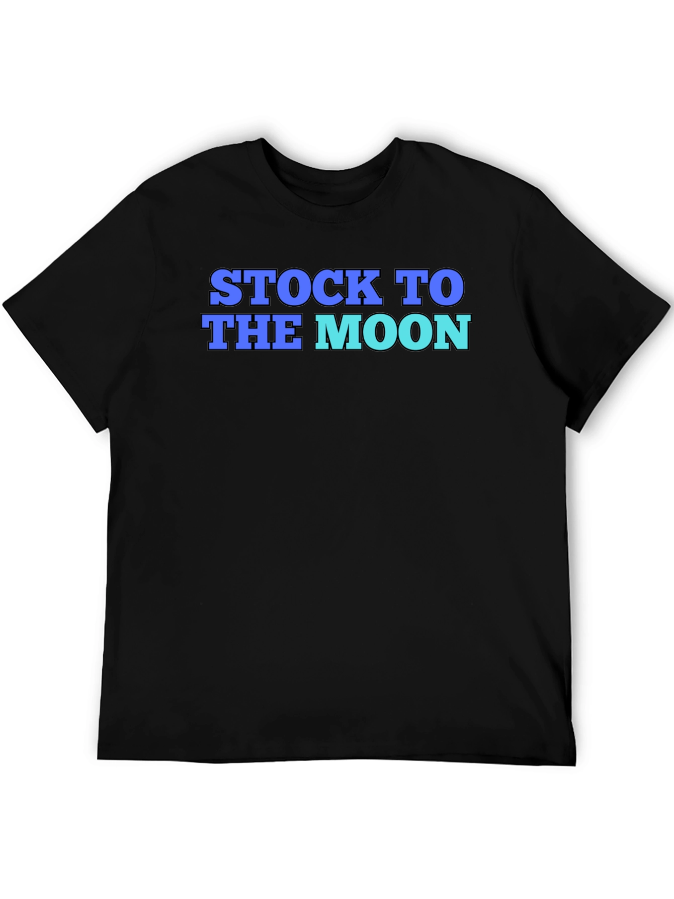 Stock To The Moon Graphic T-Shirt