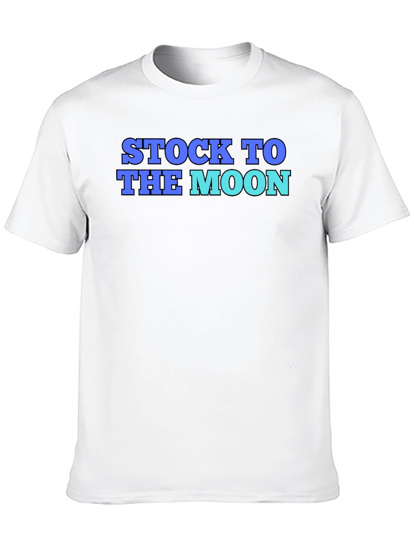 Stock To The Moon Graphic T-Shirt