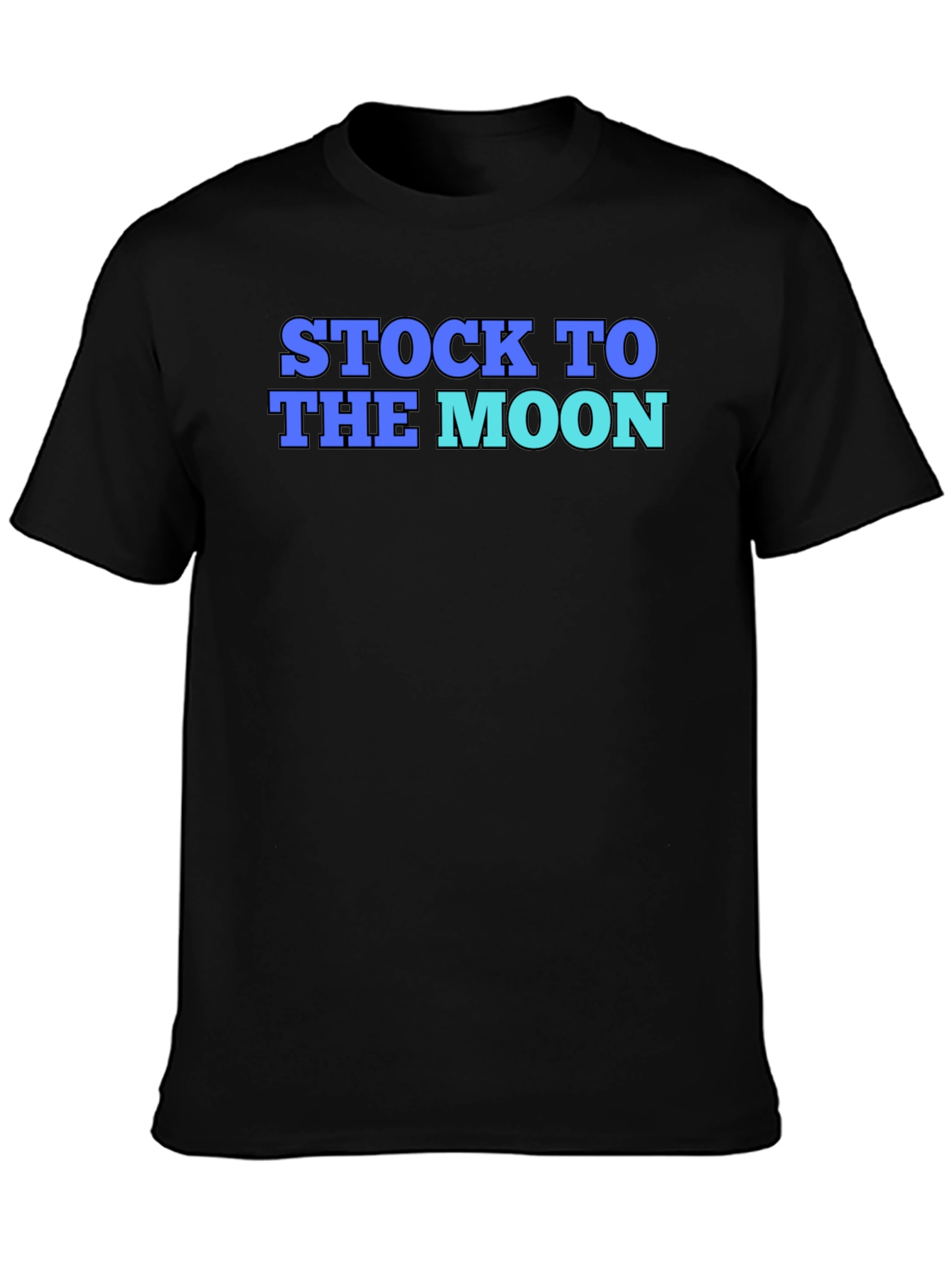 Stock To The Moon Graphic T-Shirt