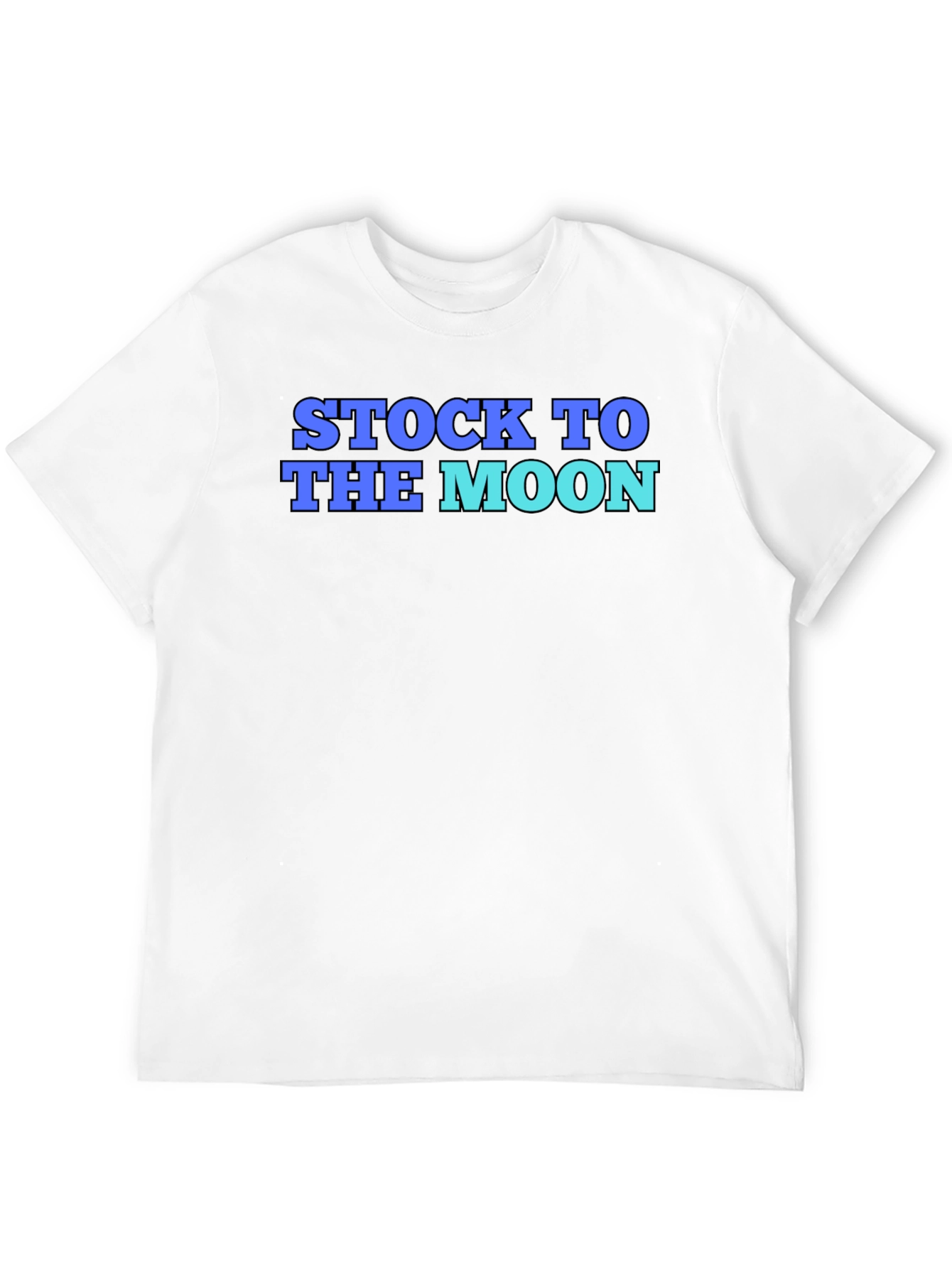 Stock To The Moon Graphic T-Shirt