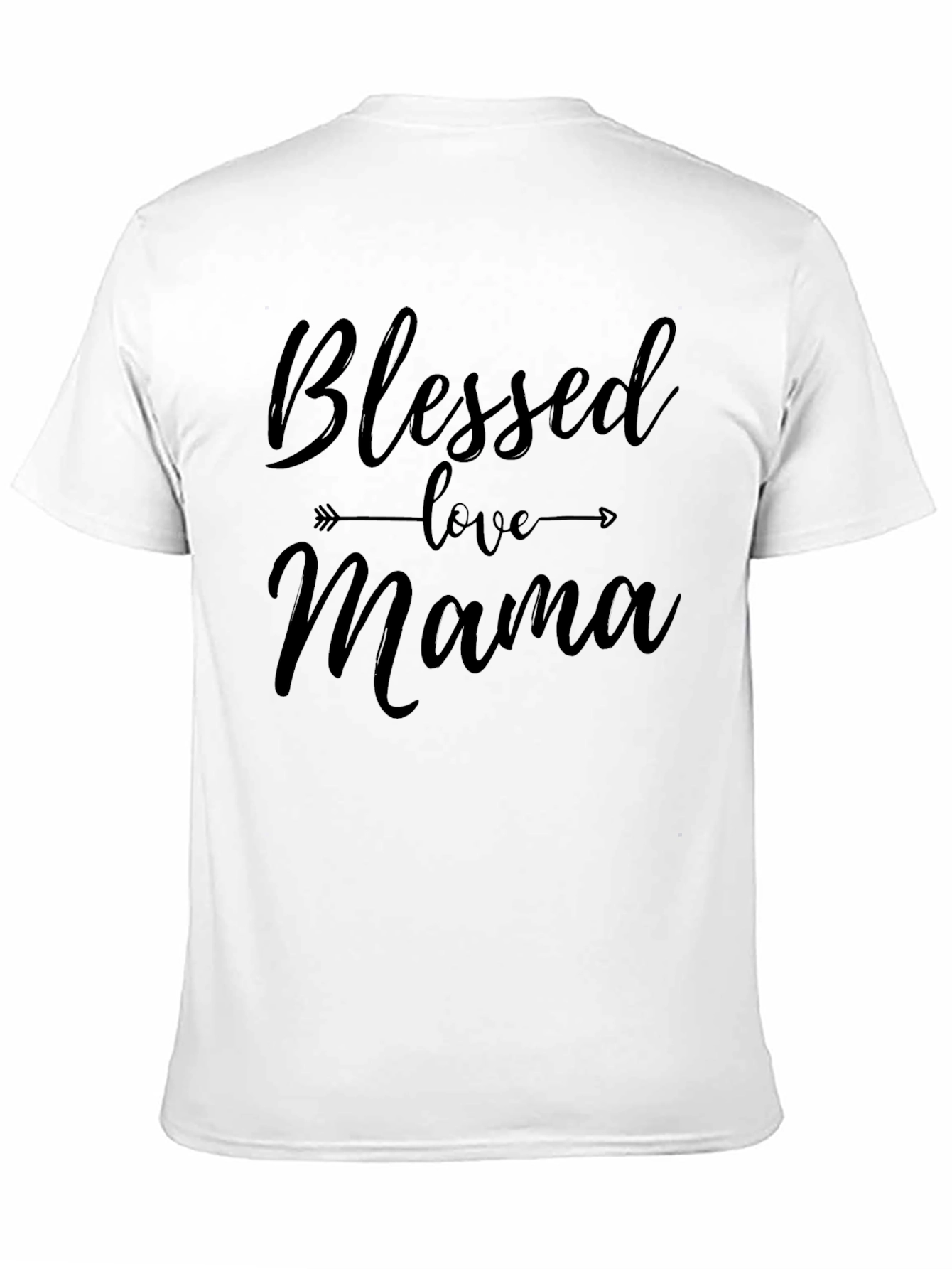 Blessed Mama Love T-Shirt - Black