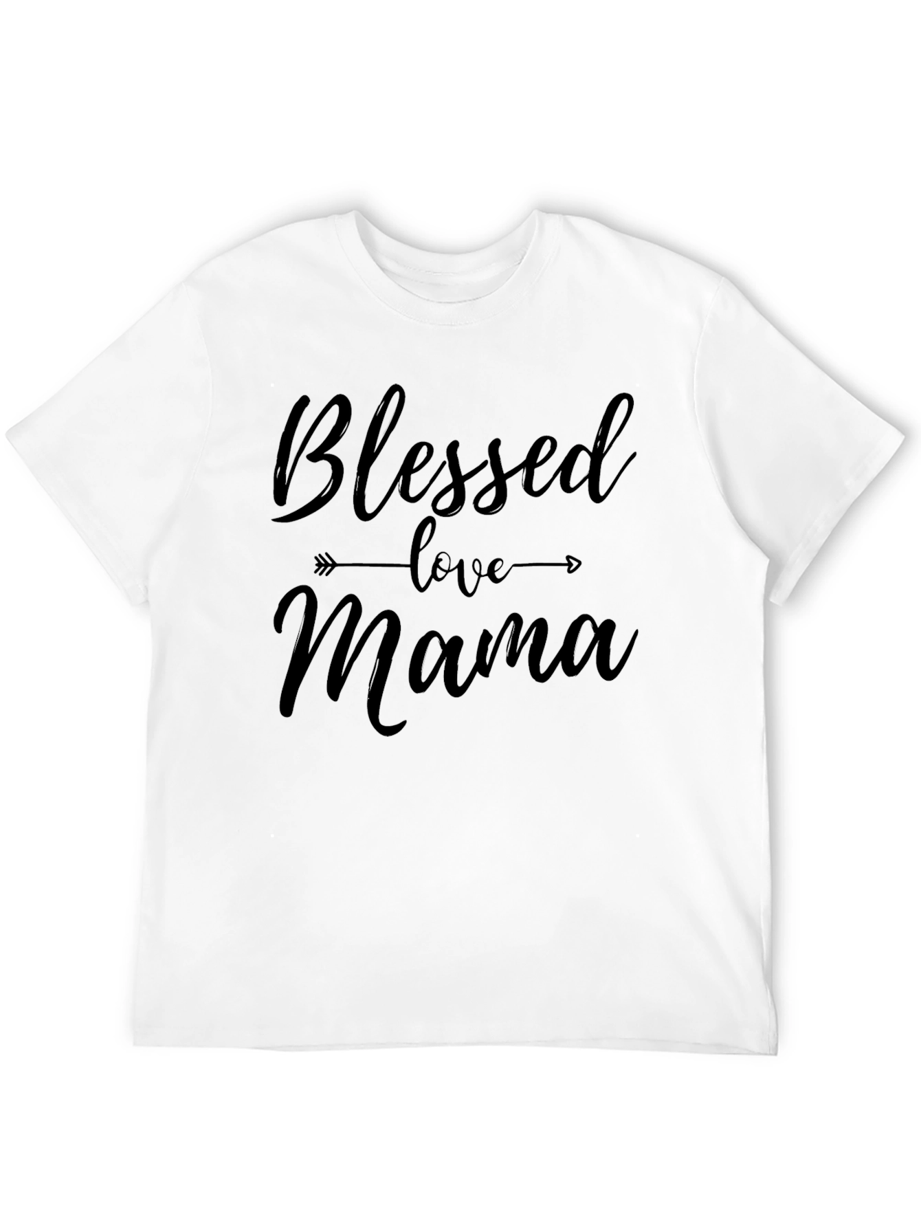 Blessed Mama Love T-Shirt - Black