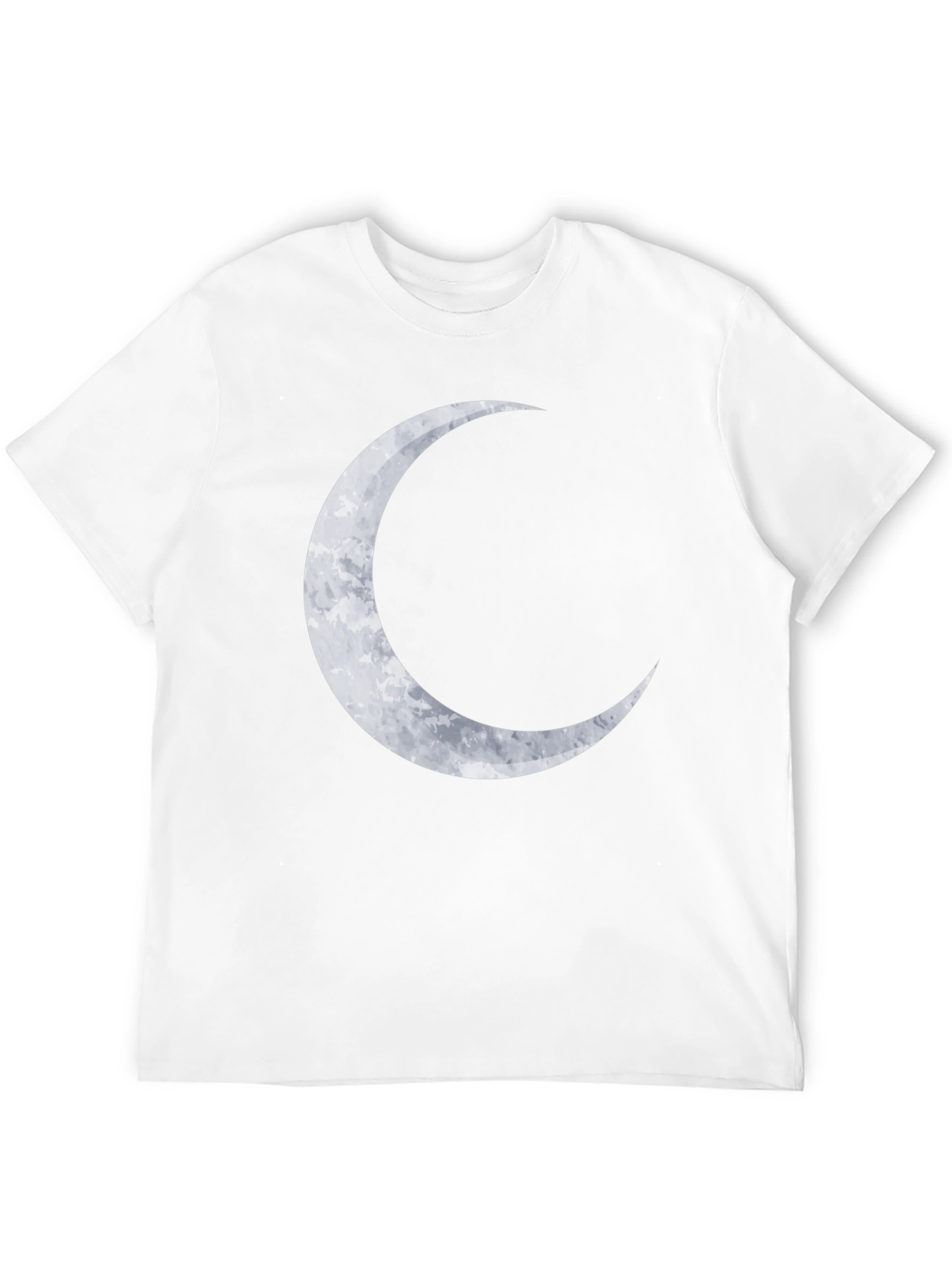 Crescent Moon Graphic Tee - Stylish Black T-Shirt
