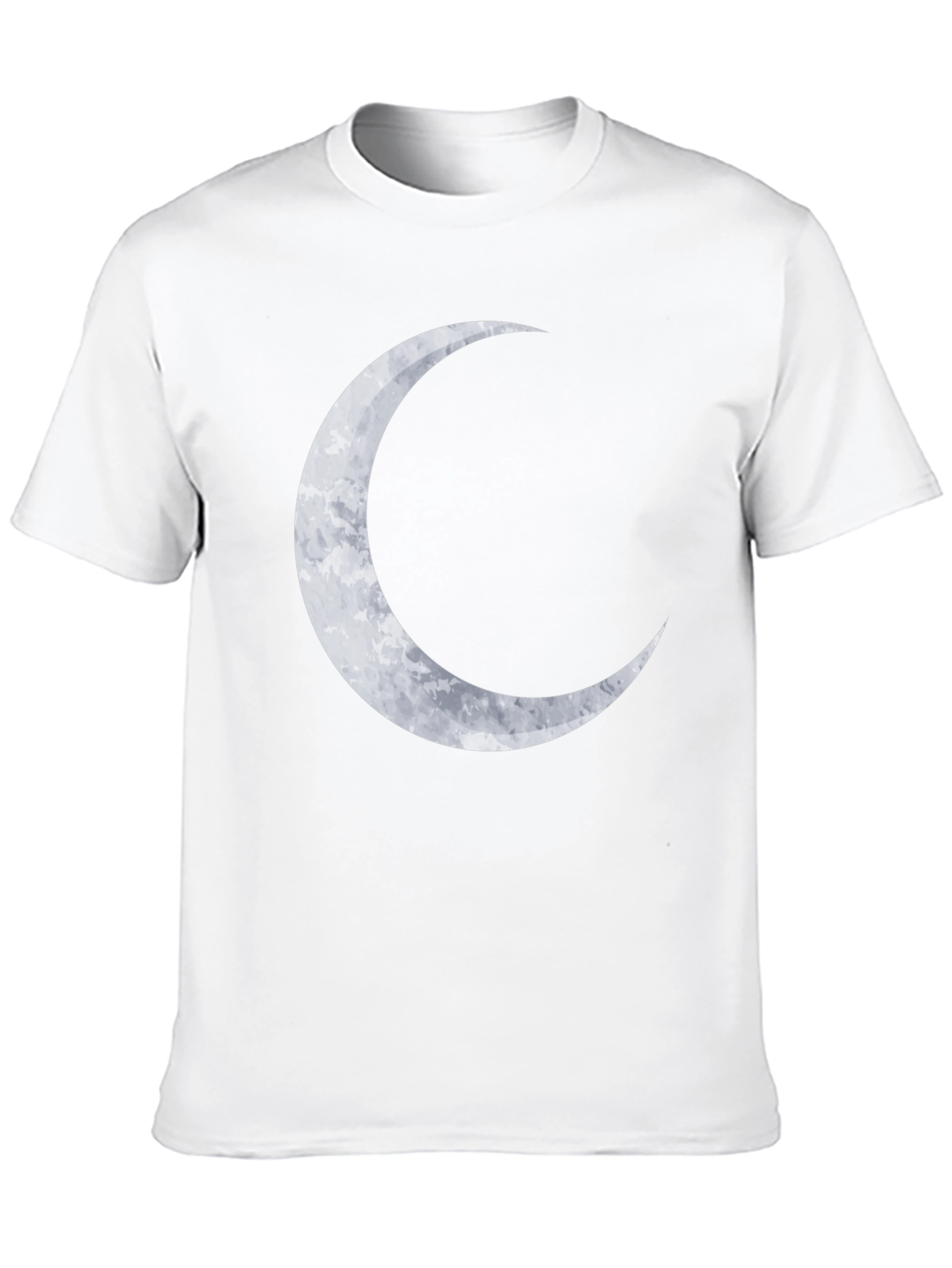 Crescent Moon Graphic Tee - Stylish Black T-Shirt