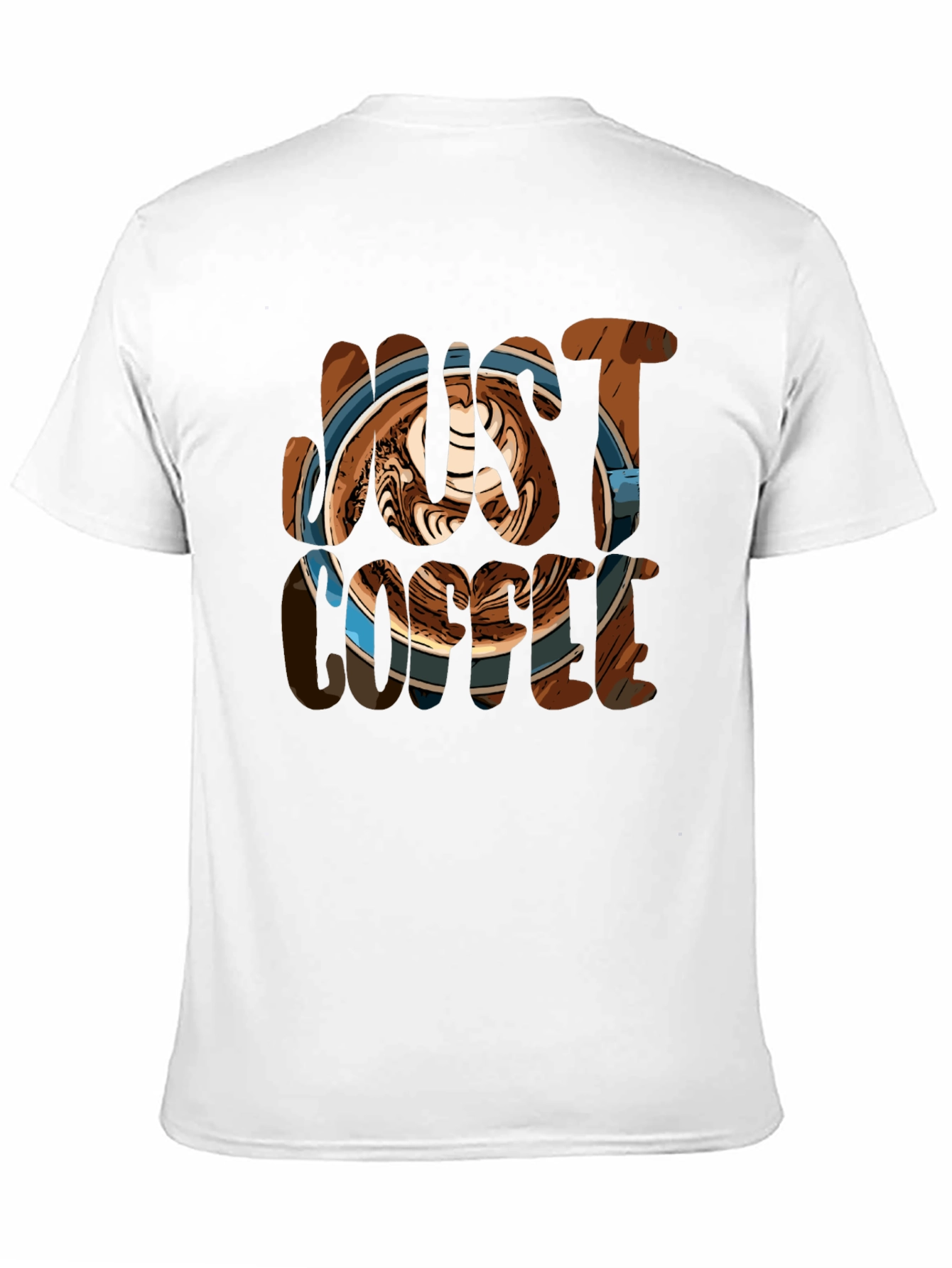Just Coffee Graphic Tee - Casual Comfort