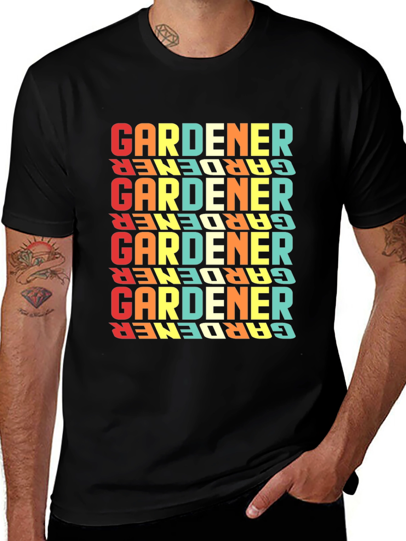 Gardener Retro T-Shirt
