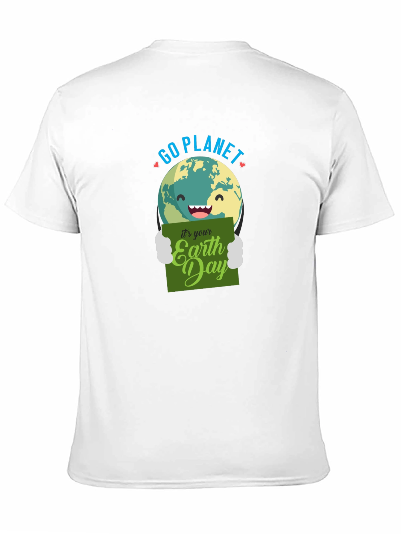 Go Planet Earth Day Graphic T-Shirt