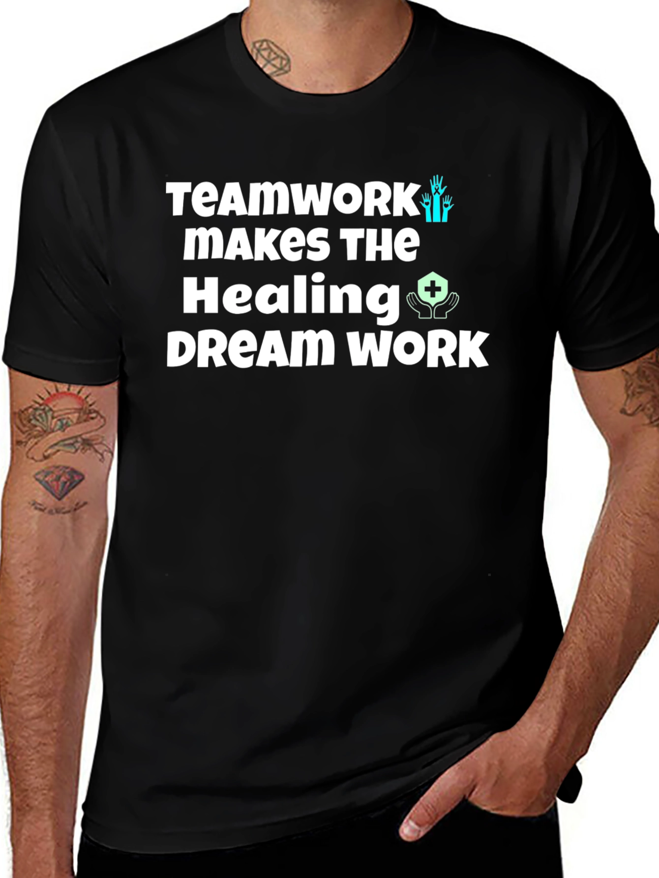 Teamwork Healing Dream Work T-Shirt