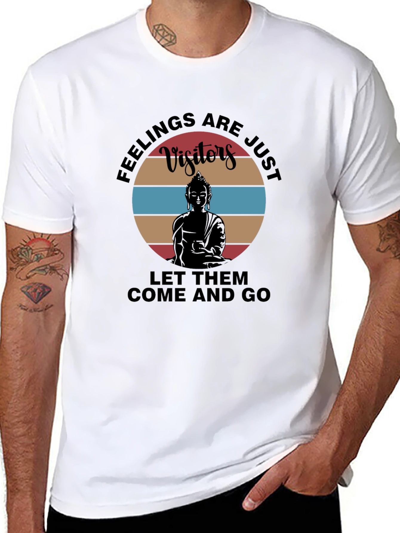 Feelings Are Just Visitors T-Shirt