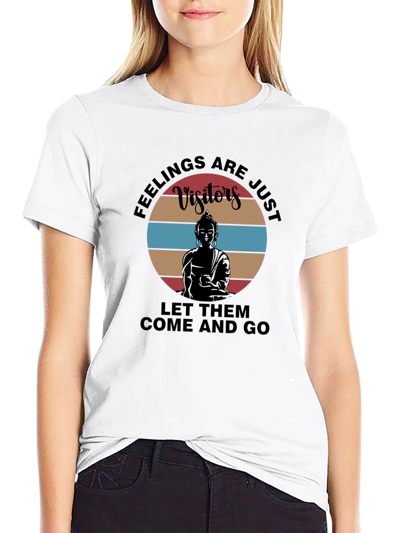 Feelings Are Just Visitors T-Shirt