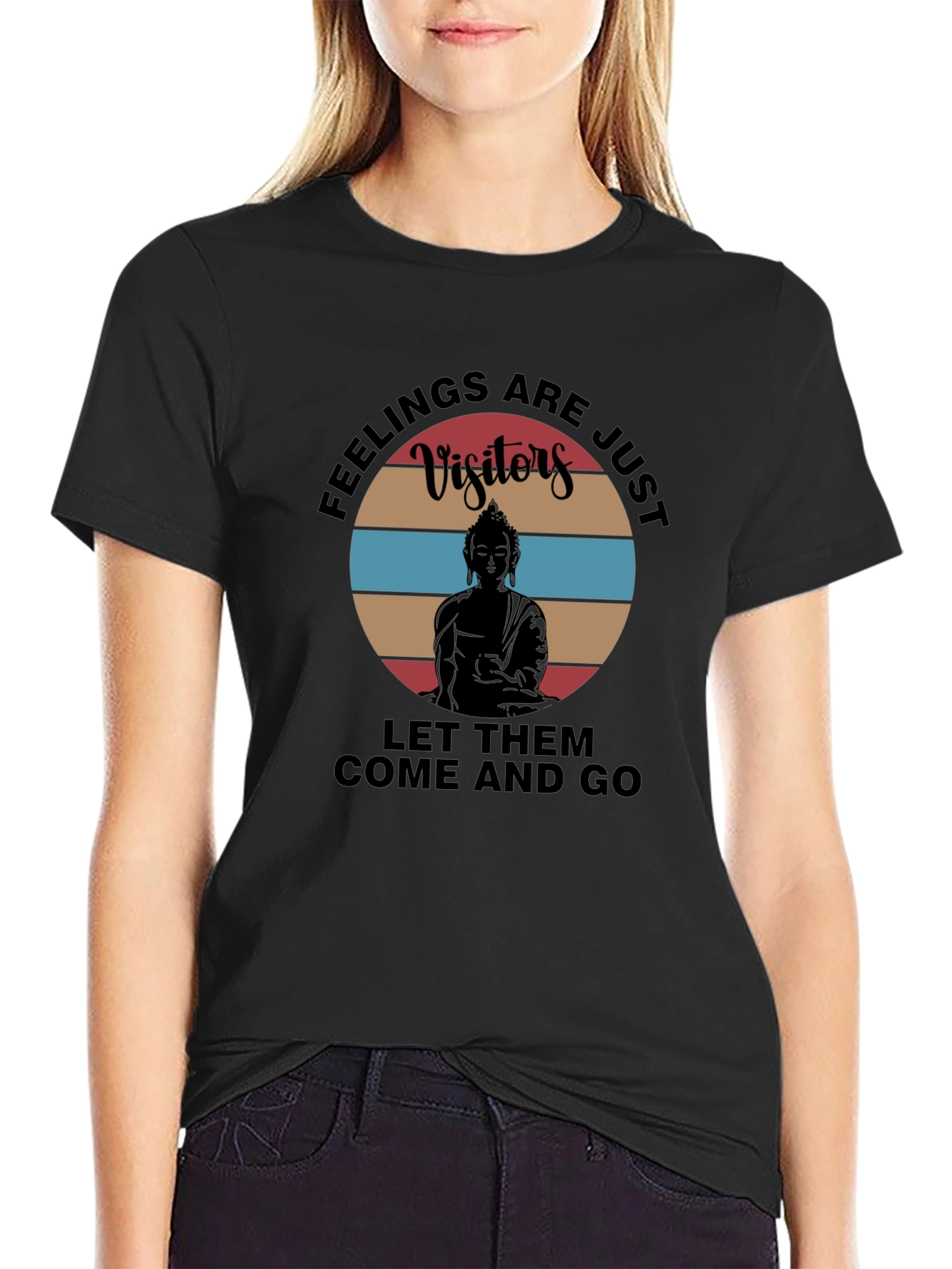 Feelings Are Just Visitors T-Shirt