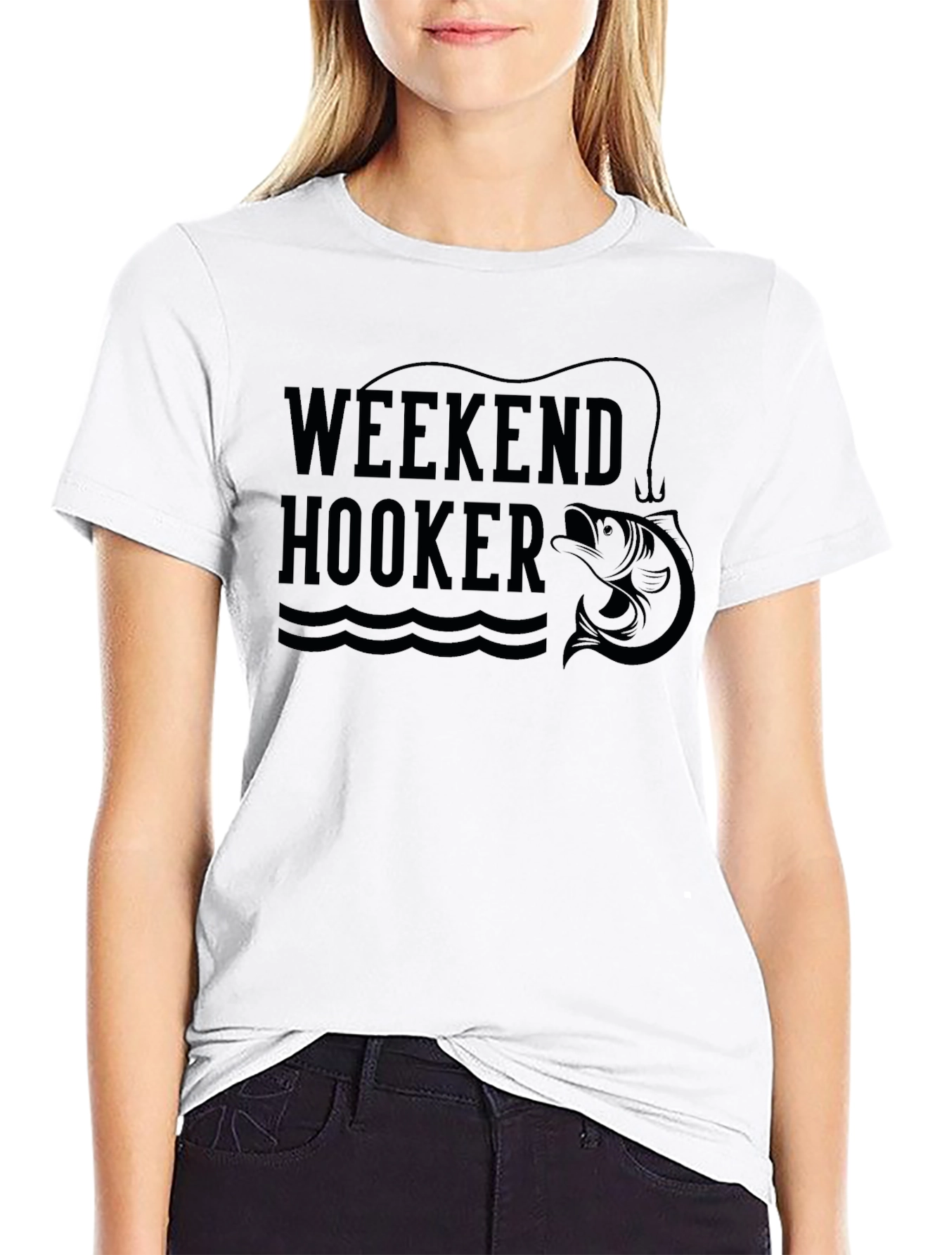 Weekend Hooker T-Shirt - Fishing Graphic Tee