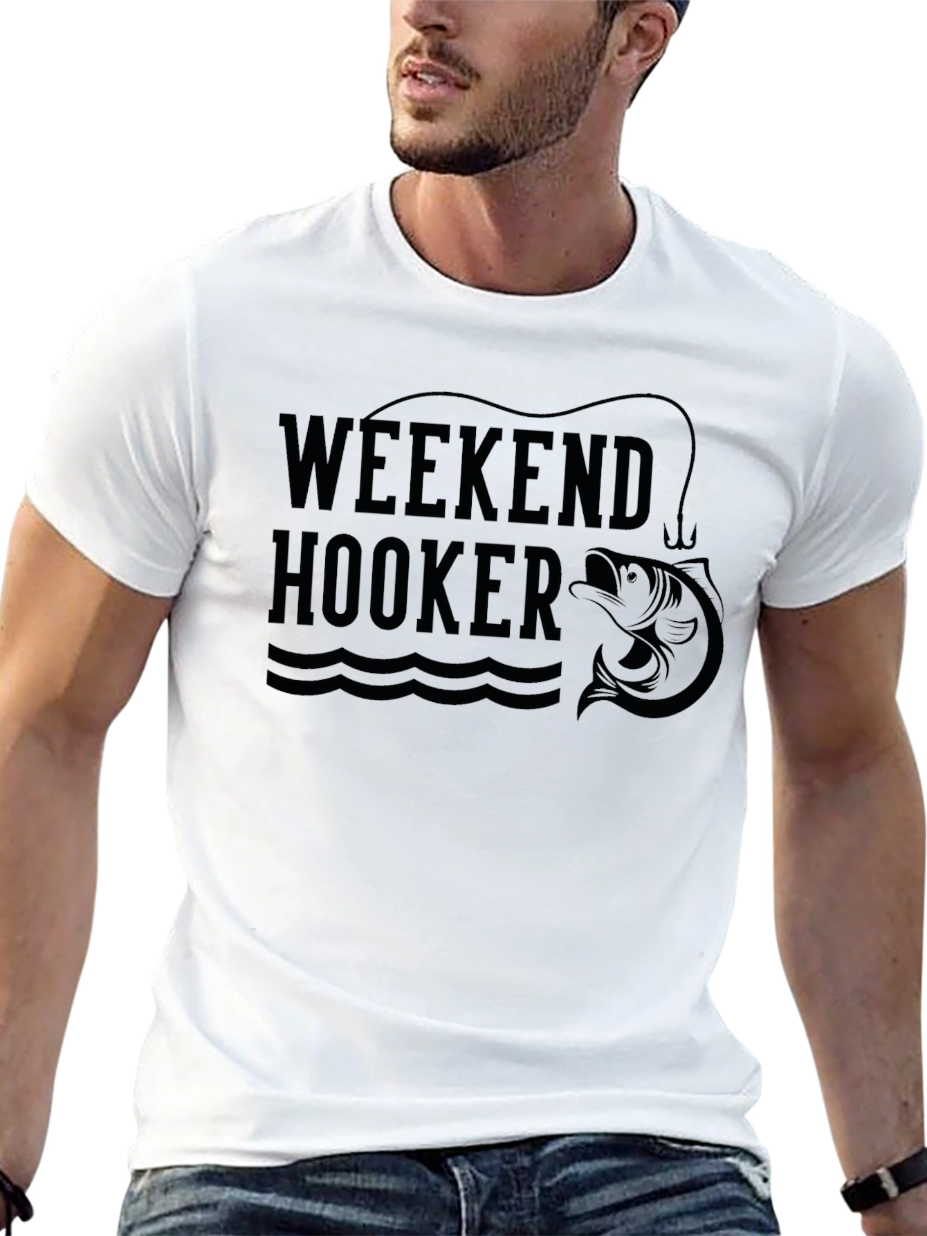 Weekend Hooker T-Shirt - Fishing Graphic Tee