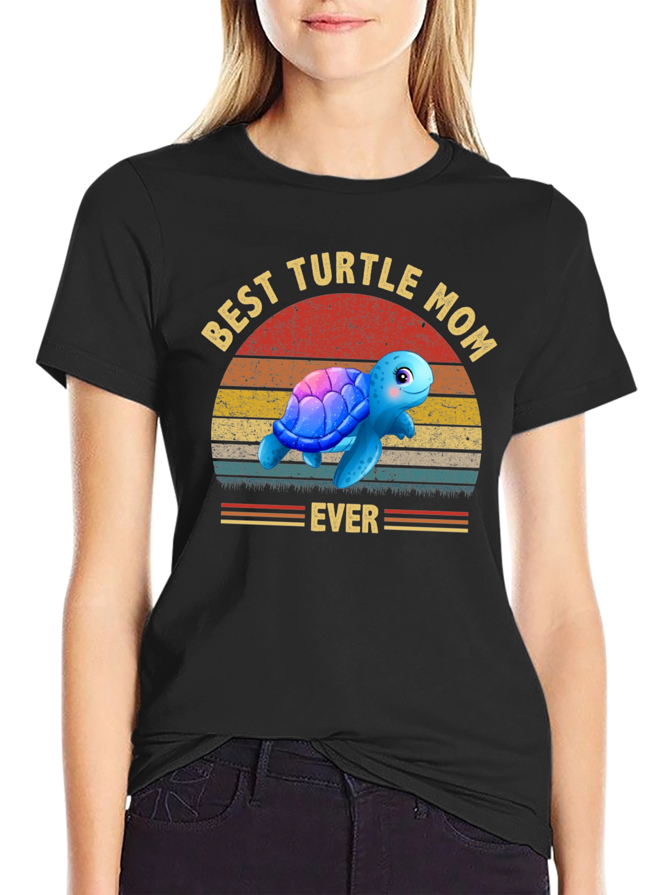 Best Turtle Mom Ever T-Shirt