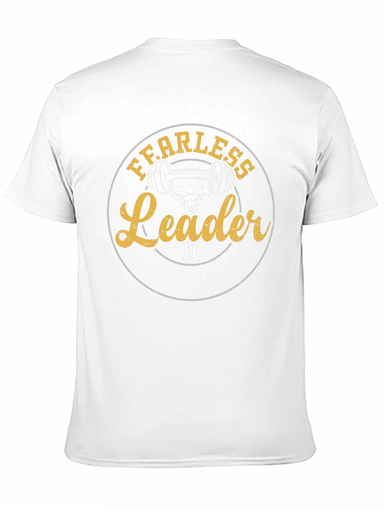 Fearless Leader Gym T-Shirt - Black Cotton