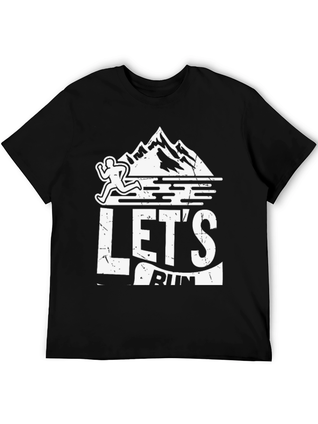 Lets Run Graphic T-Shirt
