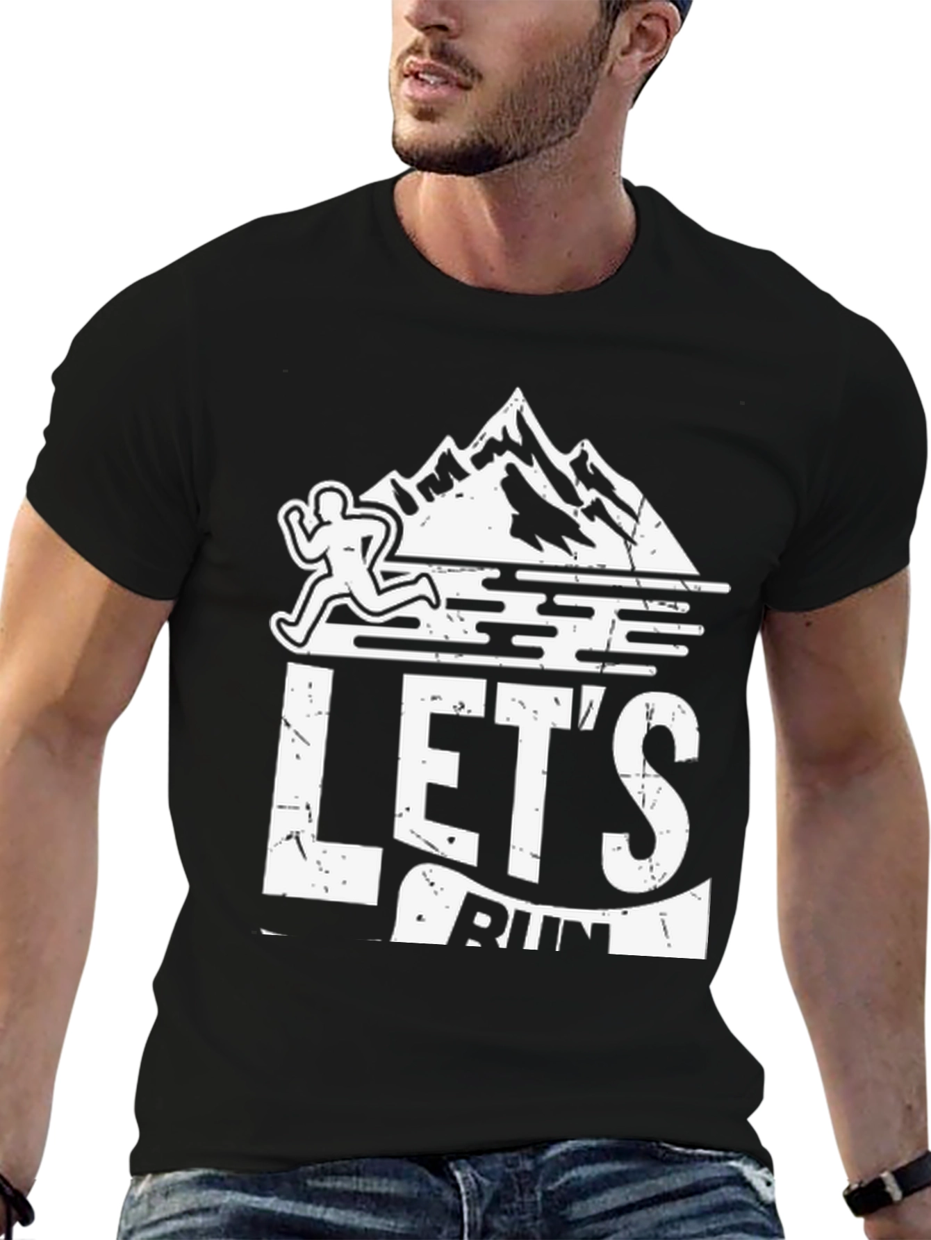 Lets Run Graphic T-Shirt