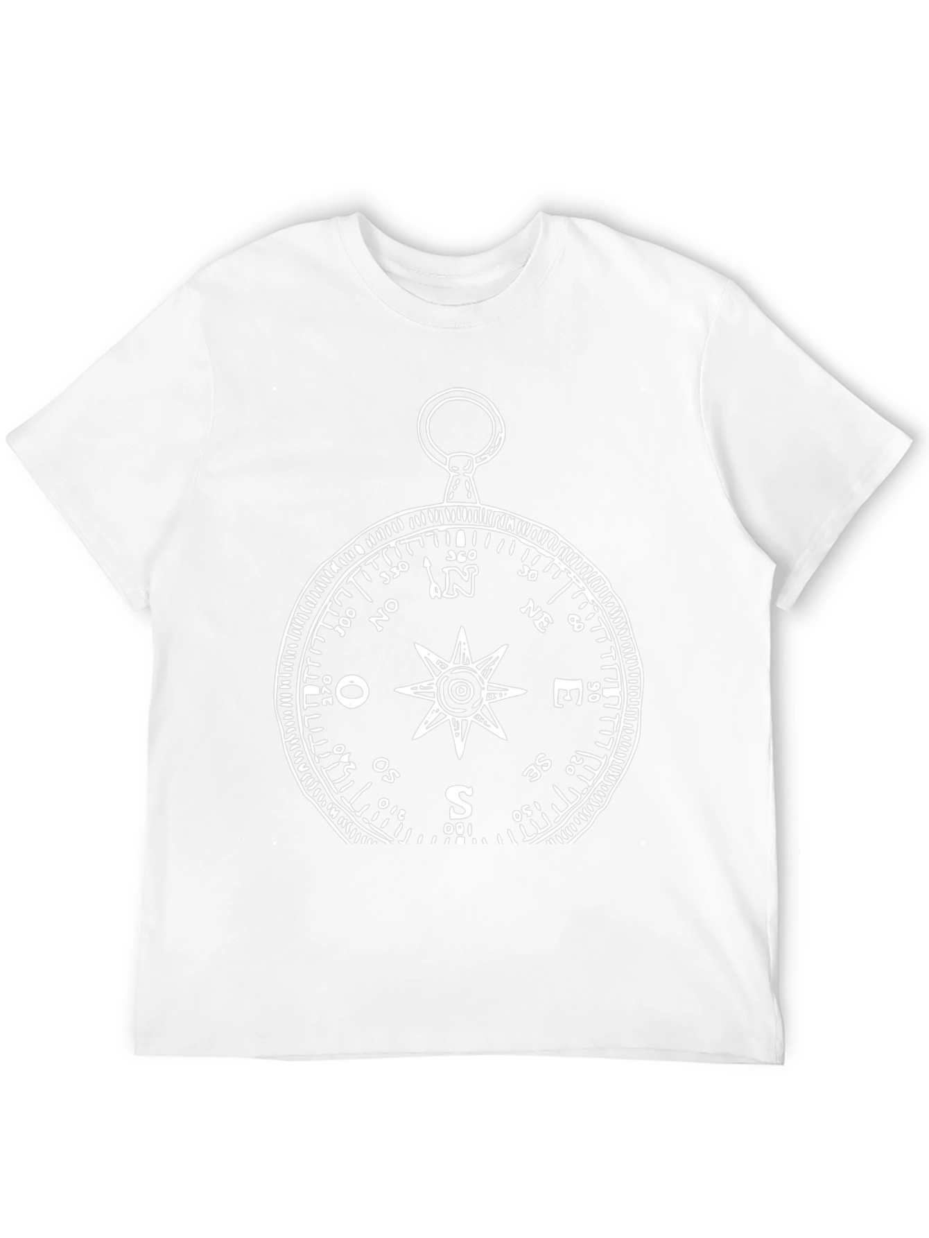 Compass Graphic T-Shirt - Black