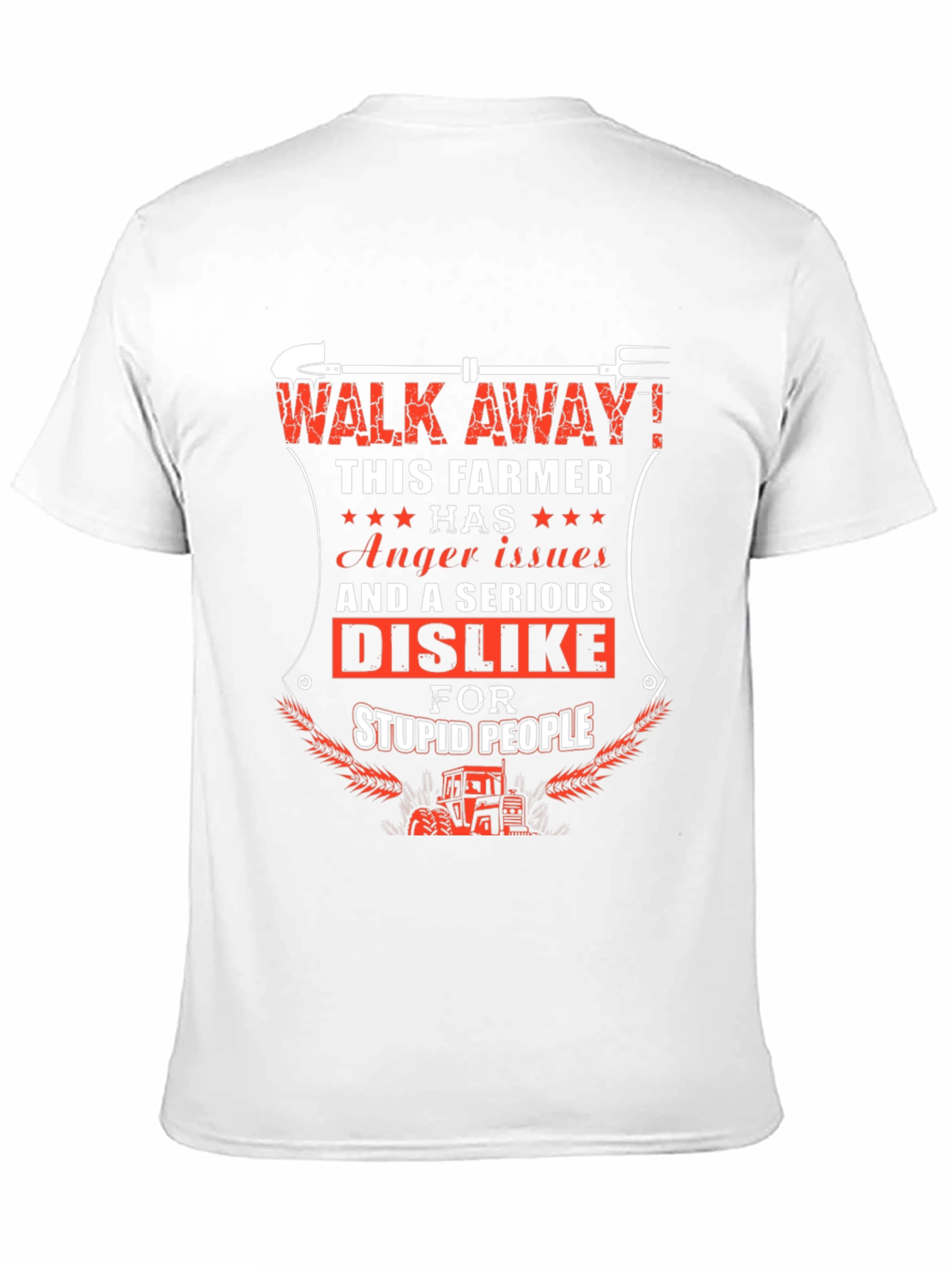 Farmer Anger Issues Graphic T-Shirt