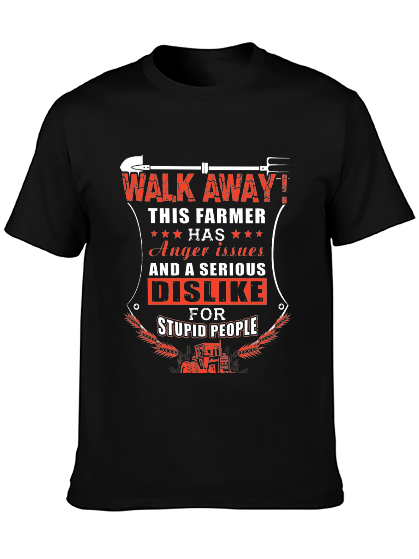 Farmer Anger Issues Graphic T-Shirt