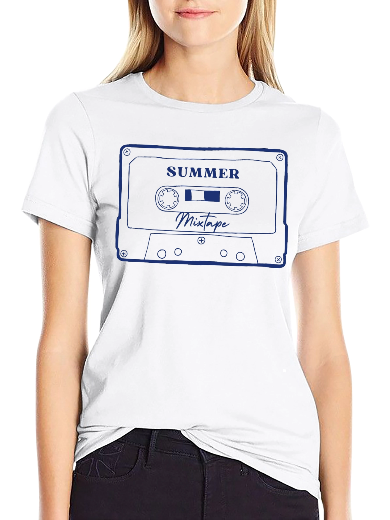 Summer Mixtape T-Shirt - Retro Cassette Tee