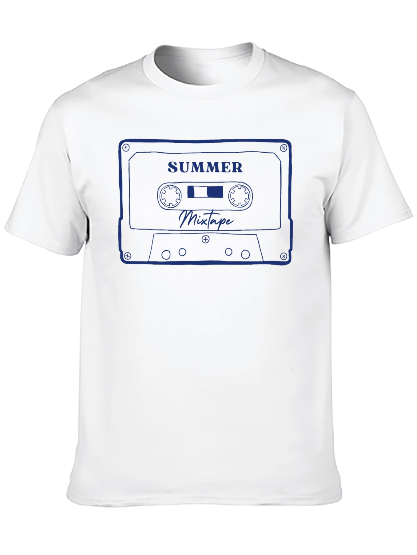 Summer Mixtape T-Shirt - Retro Cassette Tee