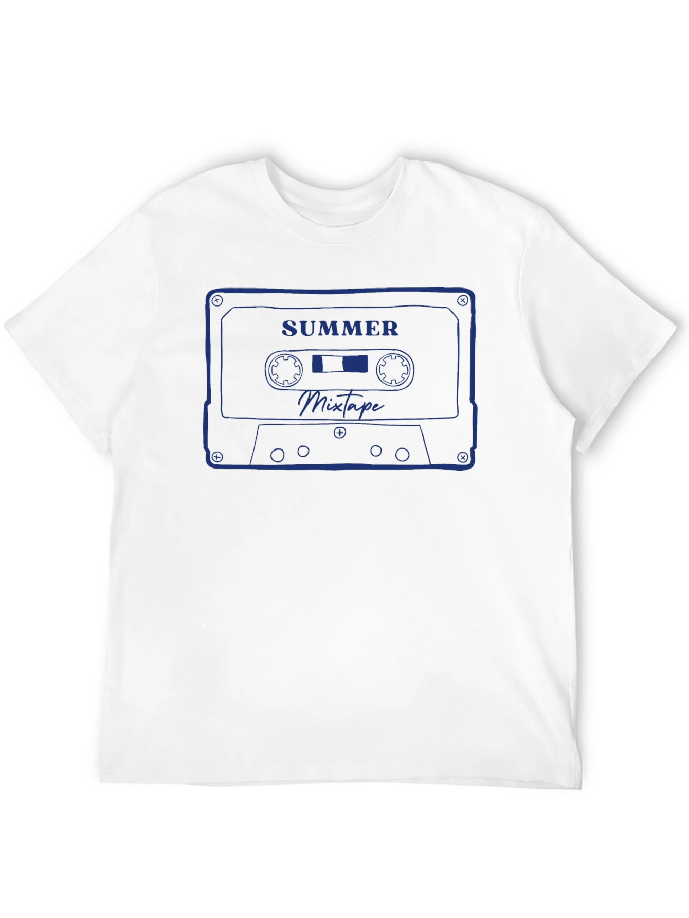 Summer Mixtape T-Shirt - Retro Cassette Tee