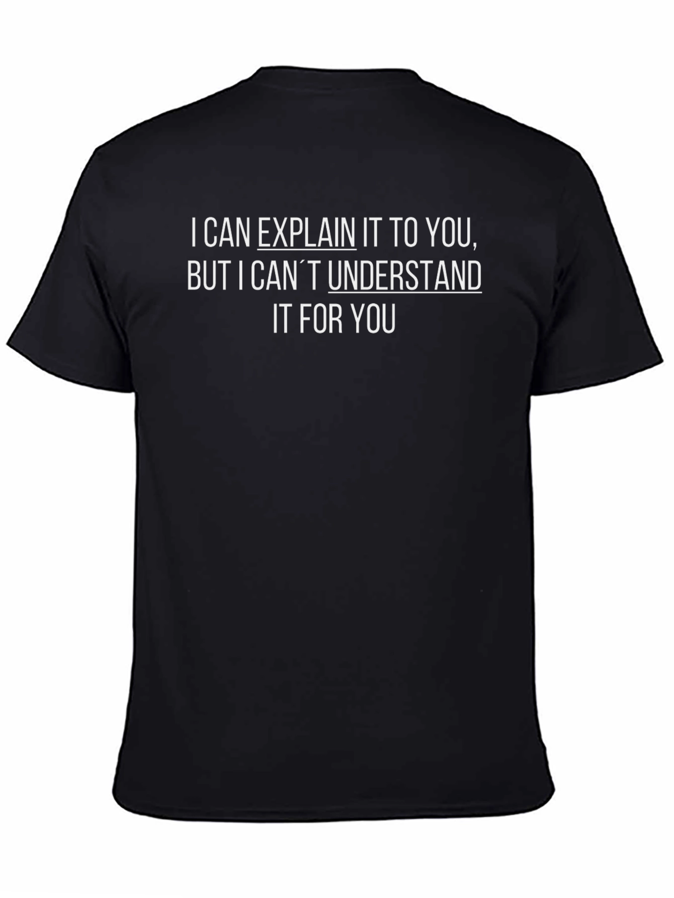 Funny Sarcastic T-Shirt: I Can Explain It To You