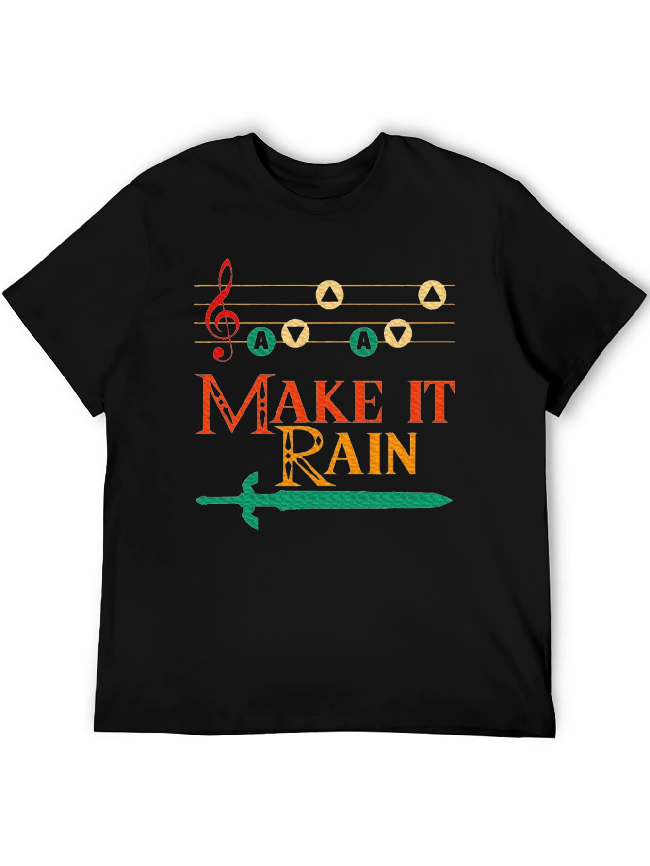 Zelda Inspired Make it Rain Graphic T-Shirt