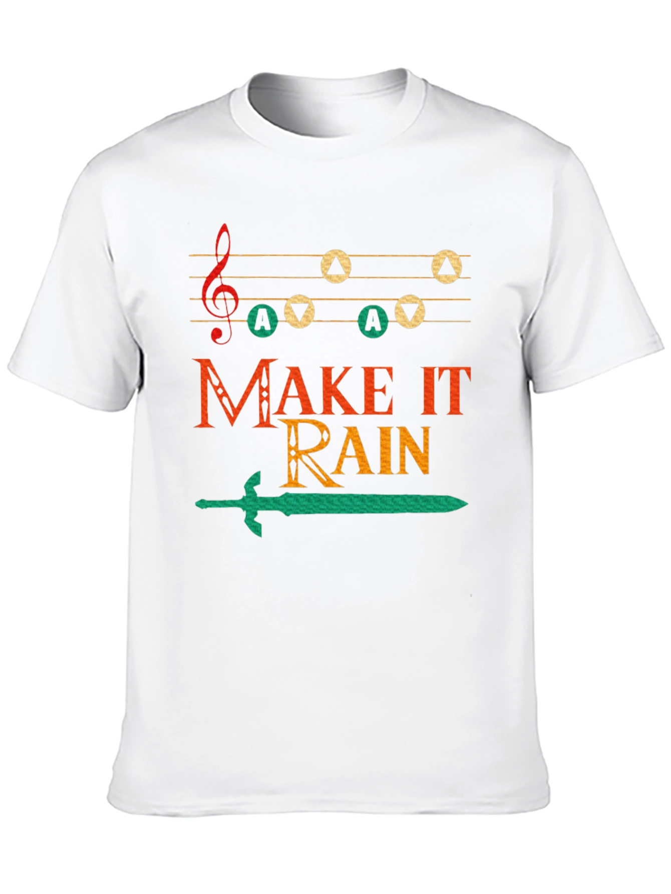 Zelda Inspired Make it Rain Graphic T-Shirt