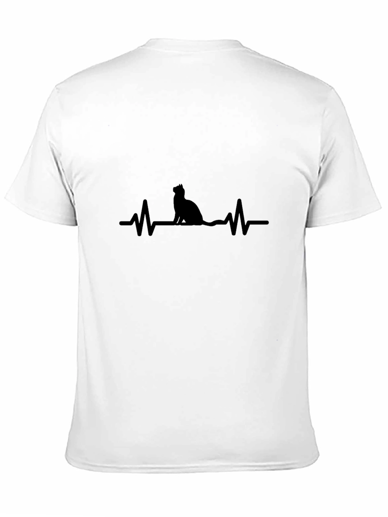 Cat Heartbeat T-Shirt - Purrfect Gift!