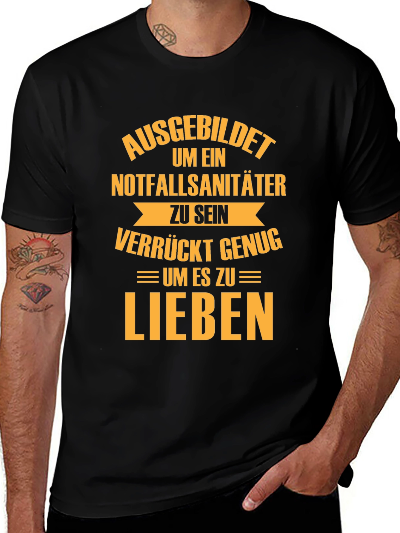 Paramedic Funny German T-Shirt