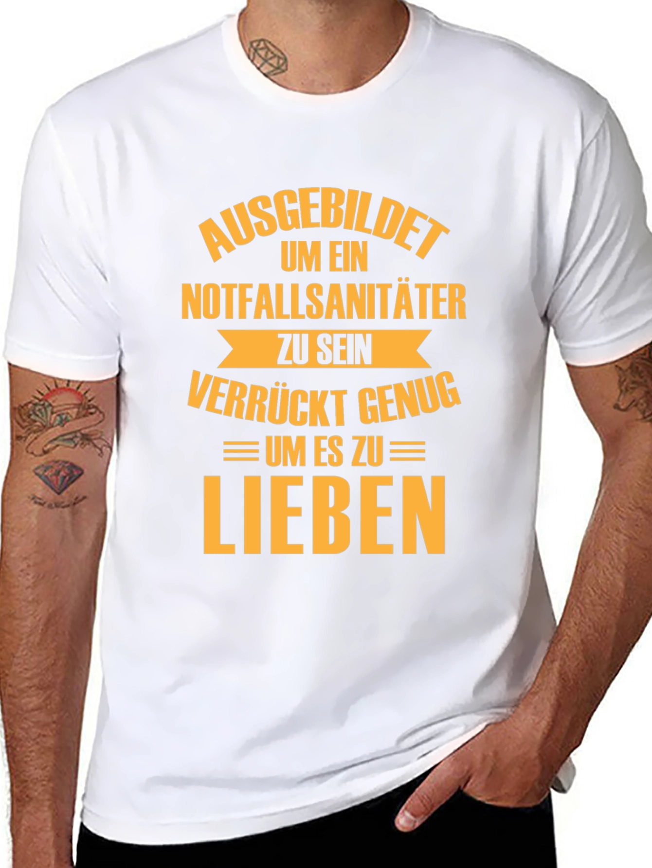 Paramedic Funny German T-Shirt