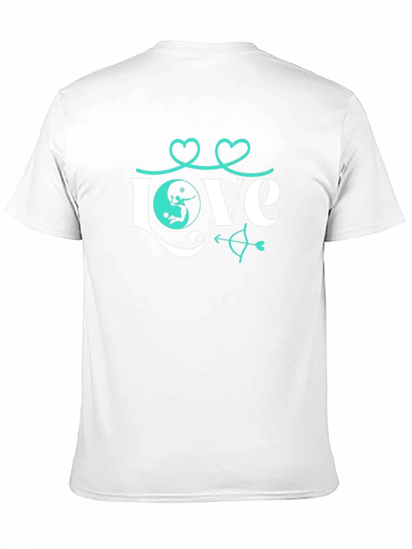 Love Volleyball Graphic Tee