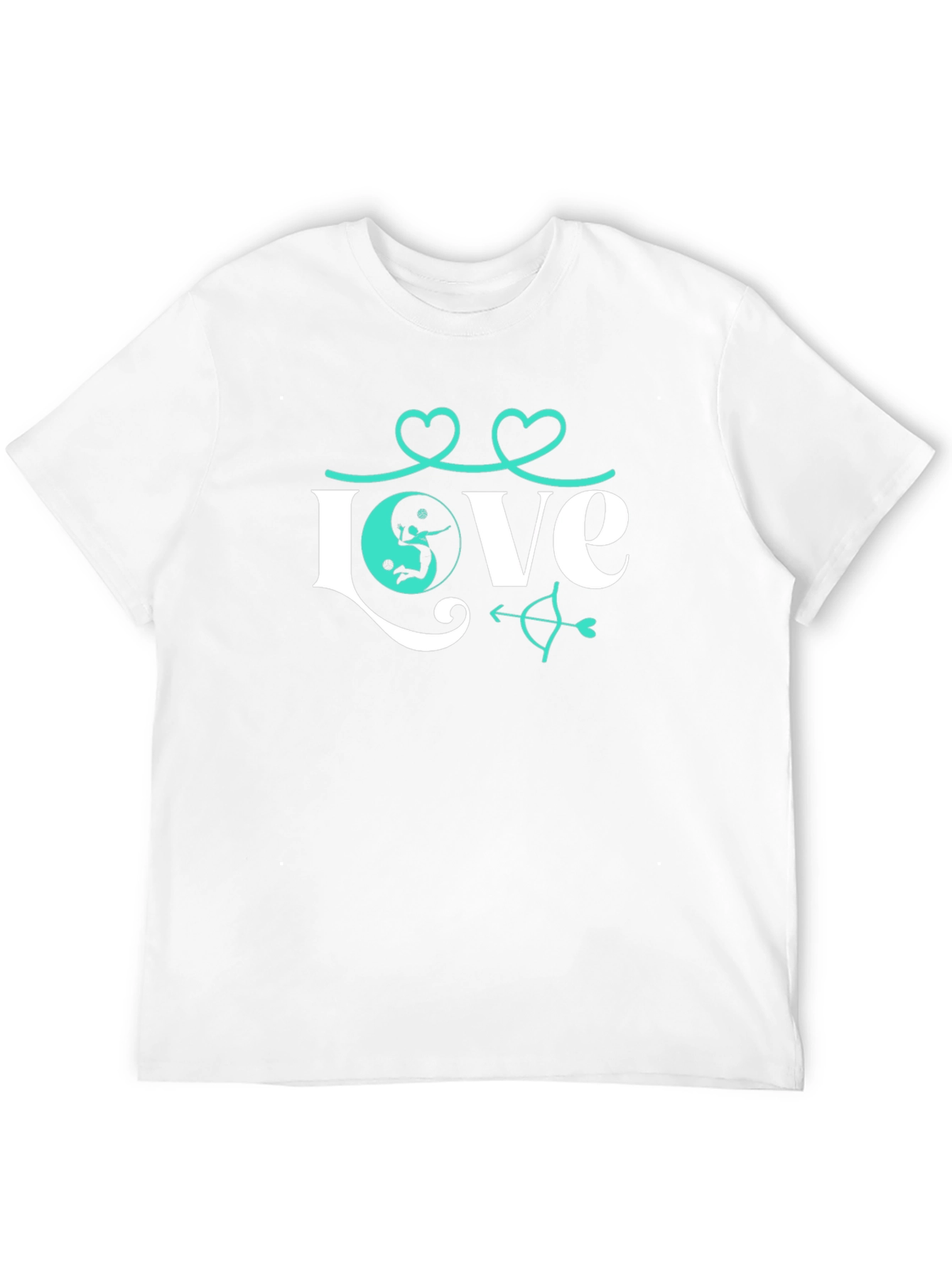 Love Volleyball Graphic Tee