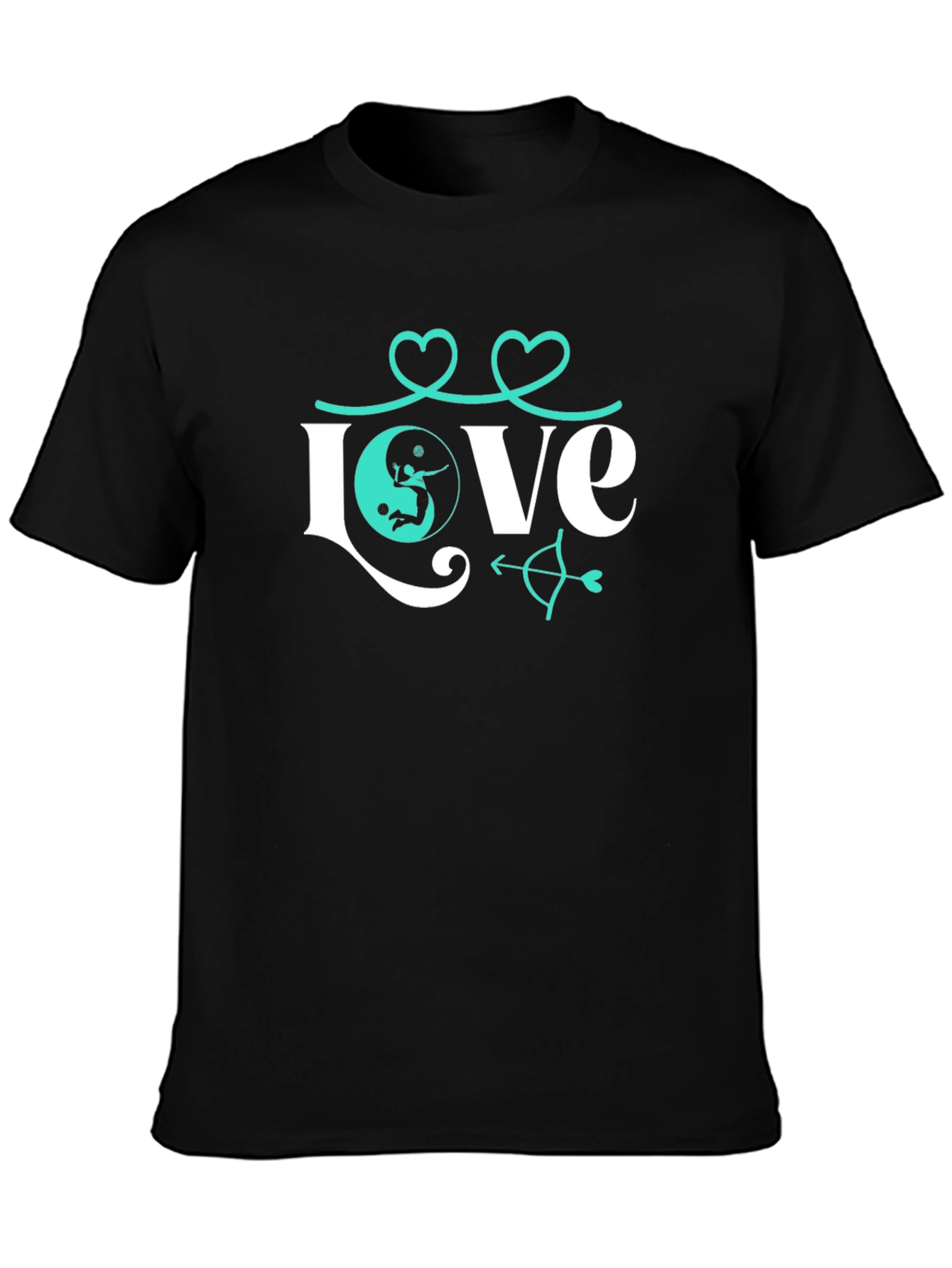 Love Volleyball Graphic Tee