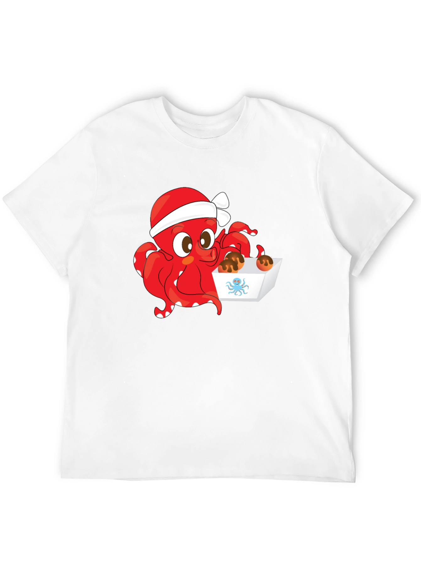 Octopus Santa T-Shirt - Holiday Edition