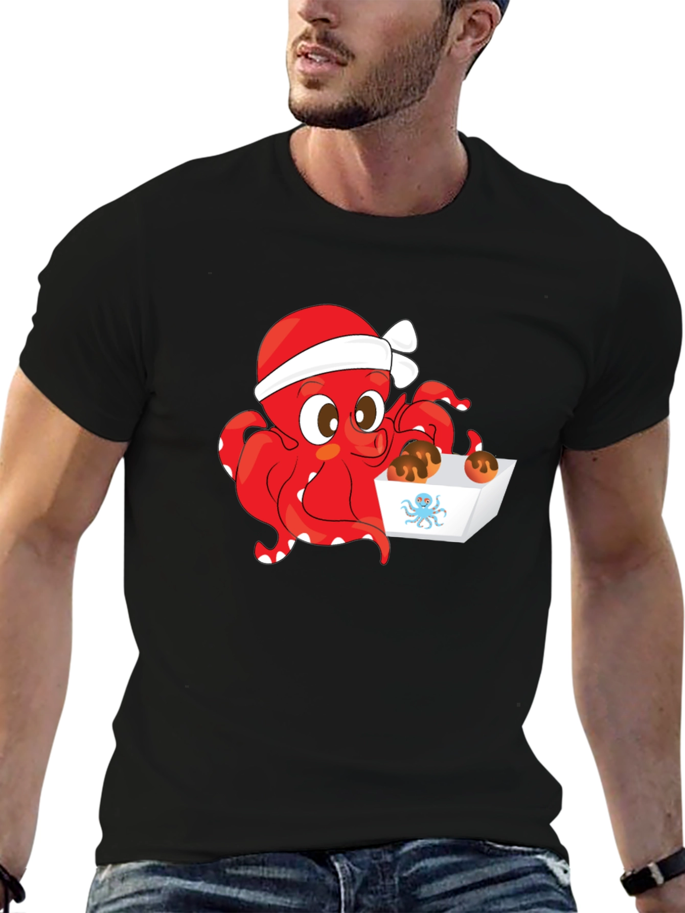 Octopus Santa T-Shirt - Holiday Edition
