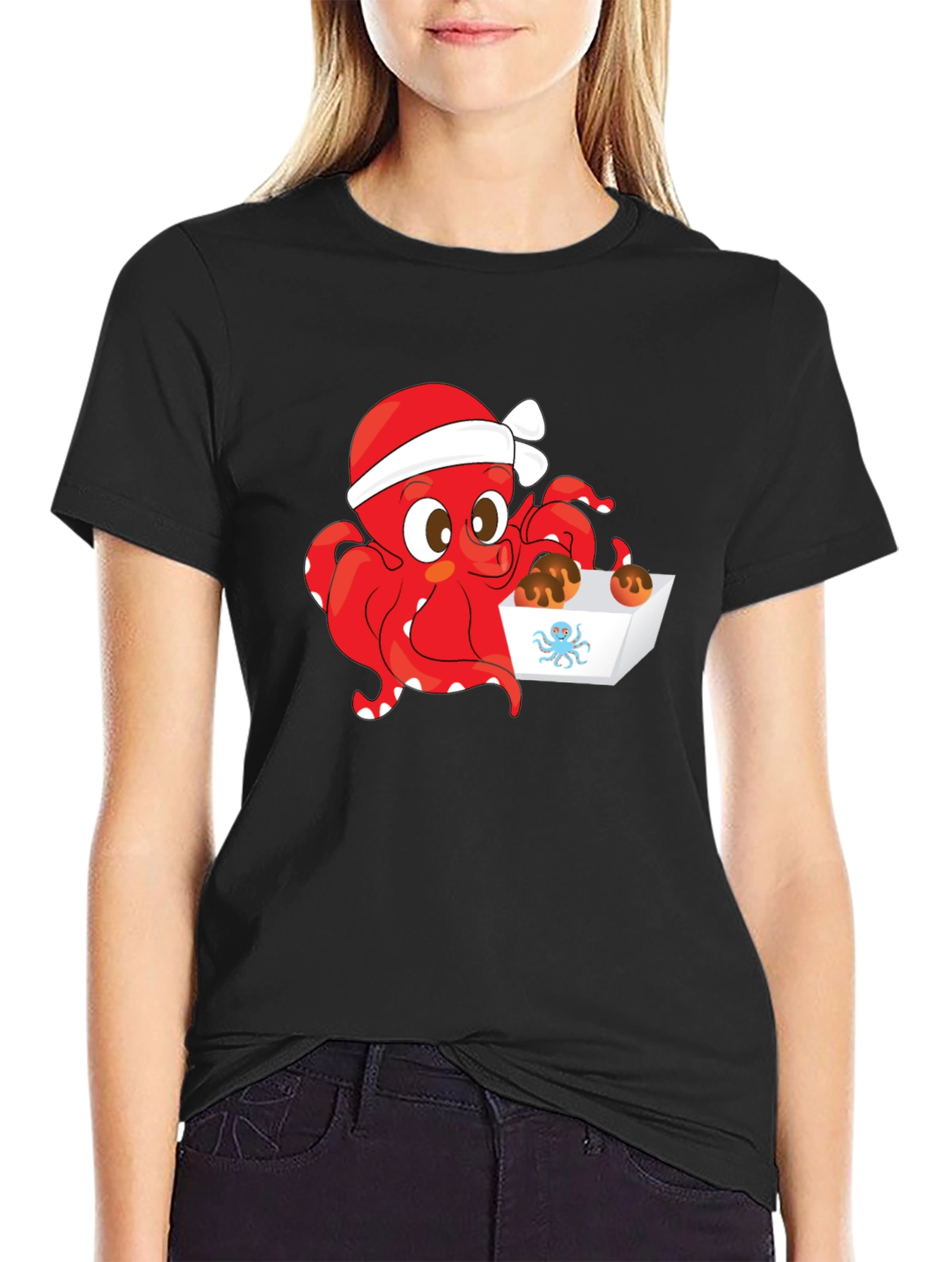 Octopus Santa T-Shirt - Holiday Edition