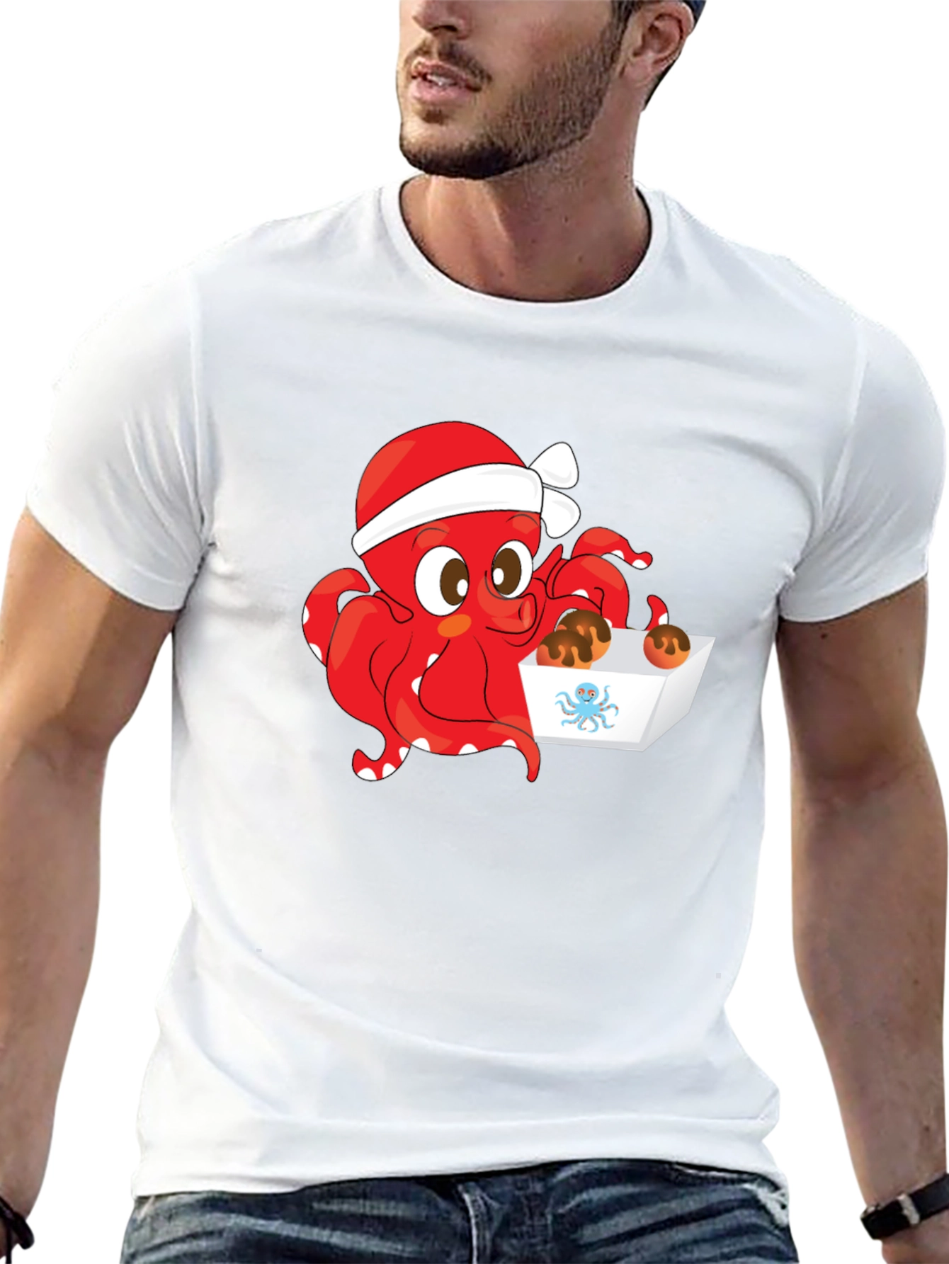 Octopus Santa T-Shirt - Holiday Edition