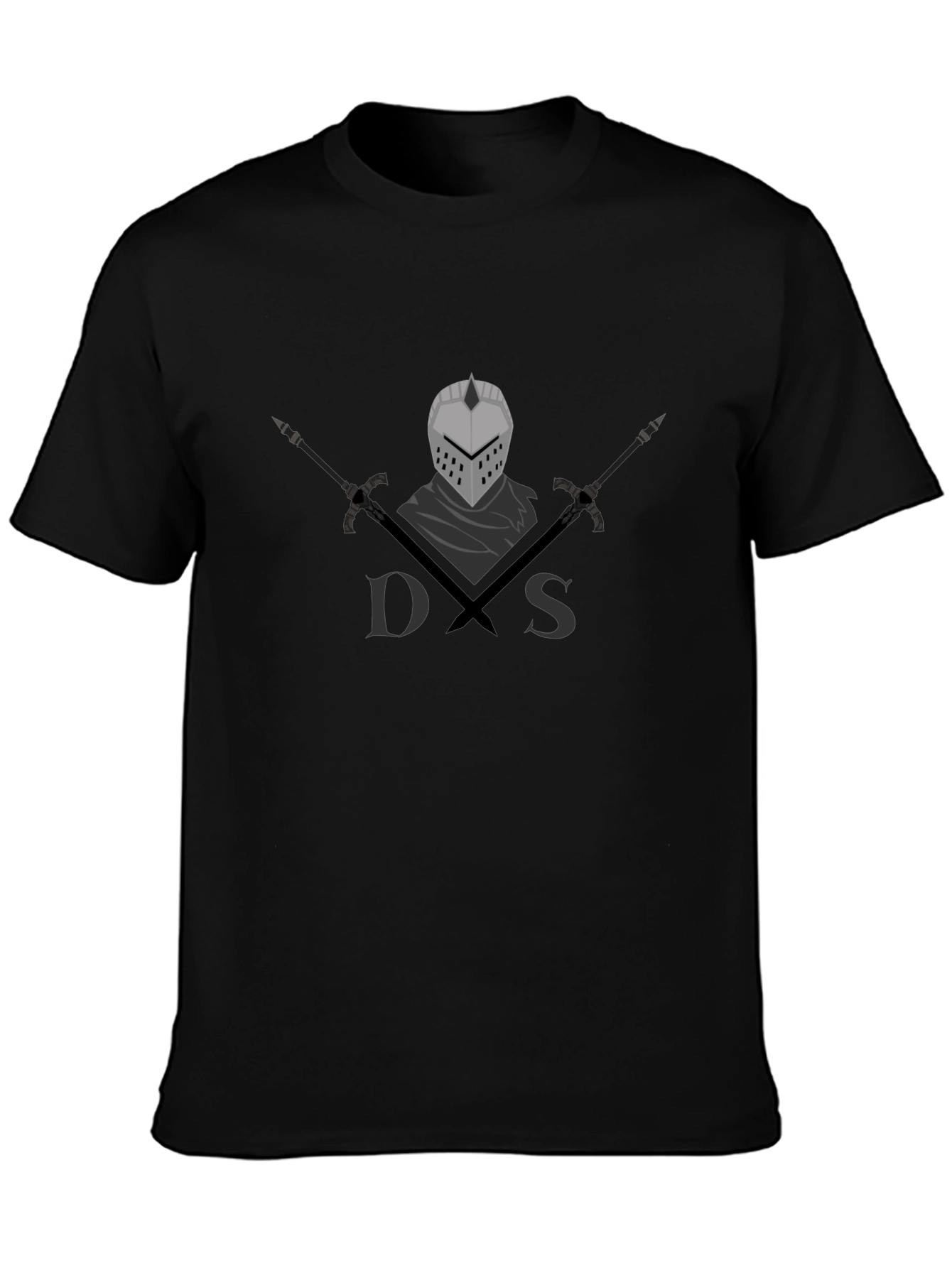 Dark Souls Knight T-Shirt - Black Graphic Tee