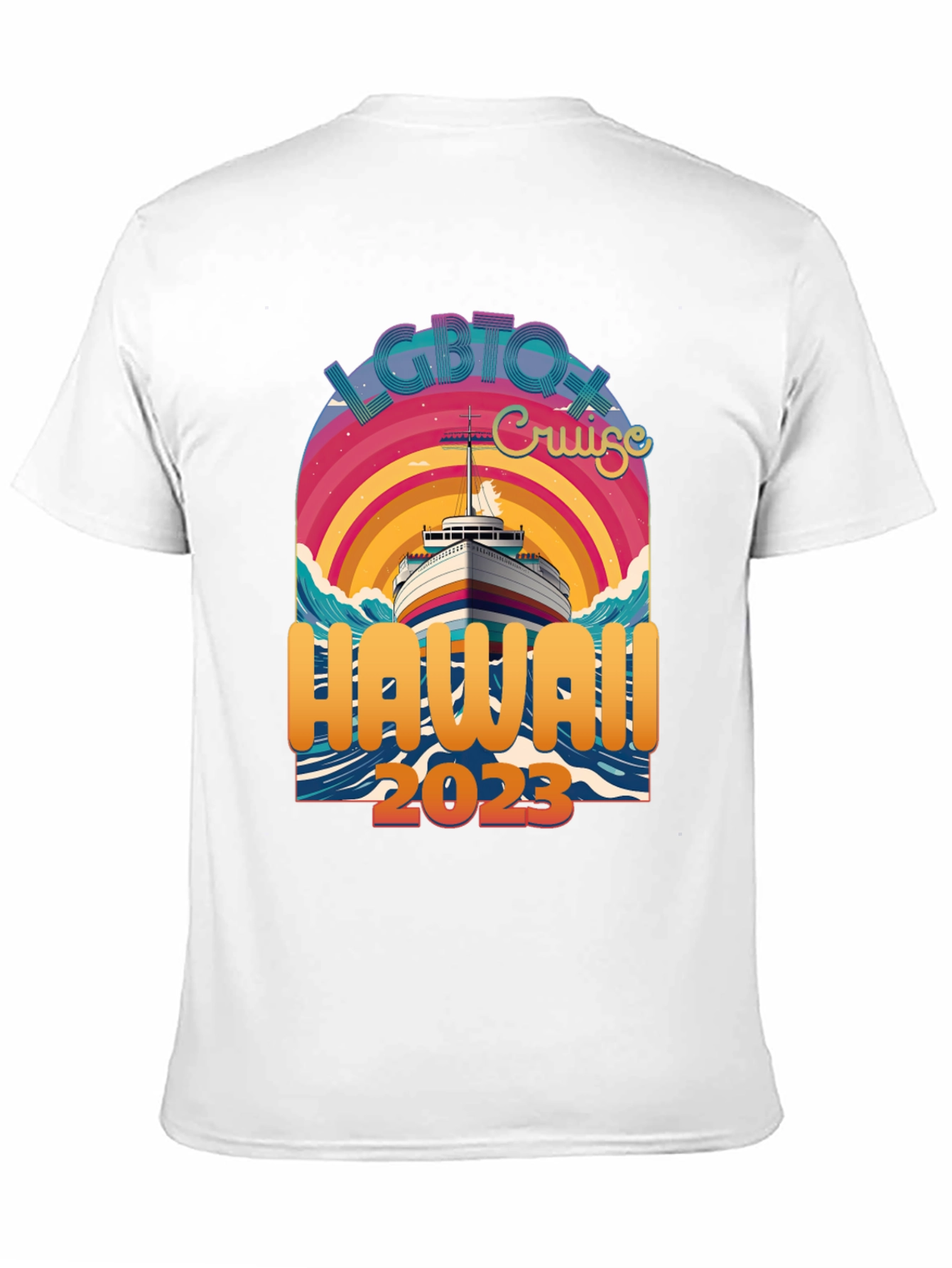LGBTQX Cruise Hawaii 2023 T-Shirt