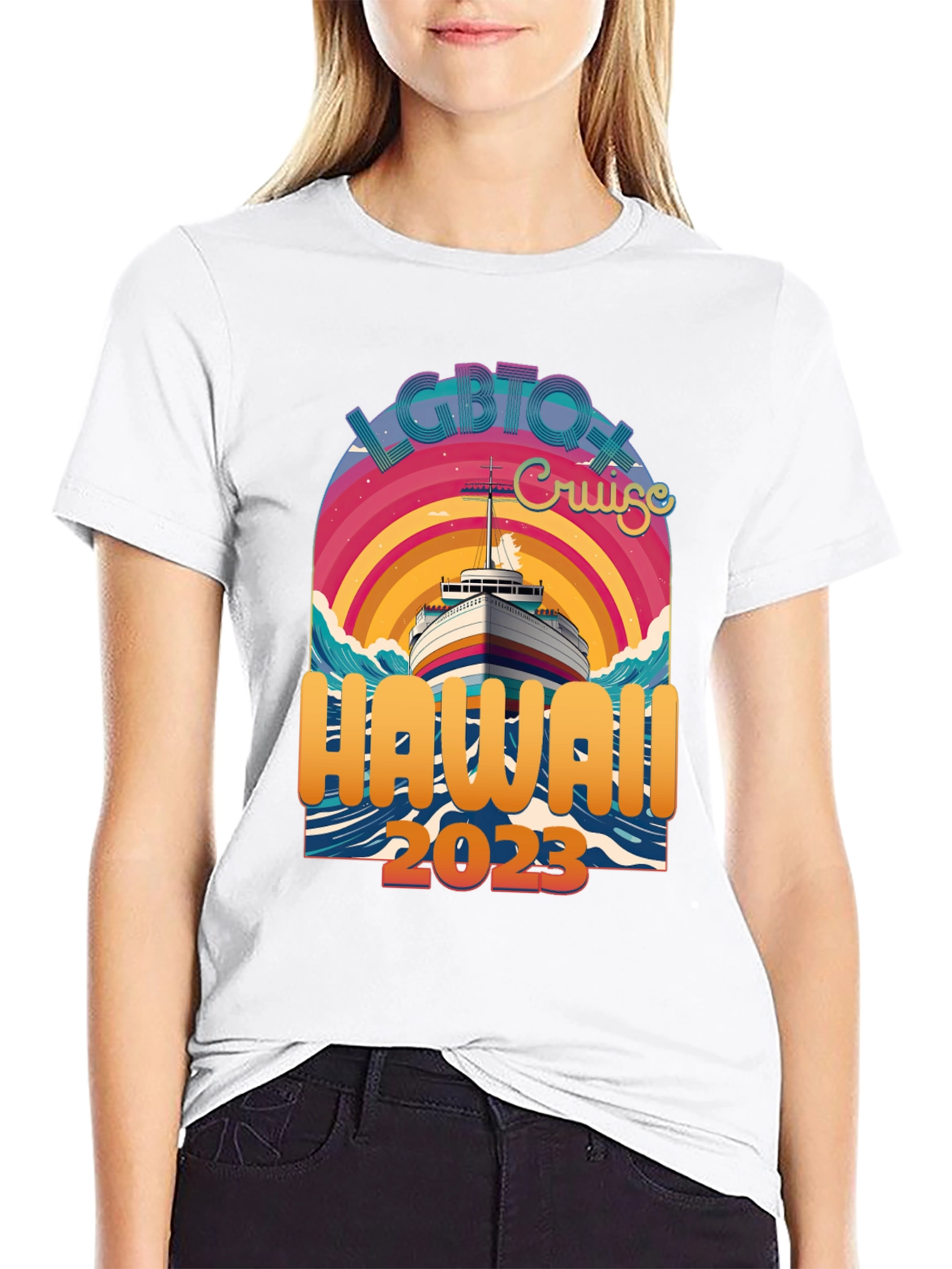LGBTQX Cruise Hawaii 2023 T-Shirt
