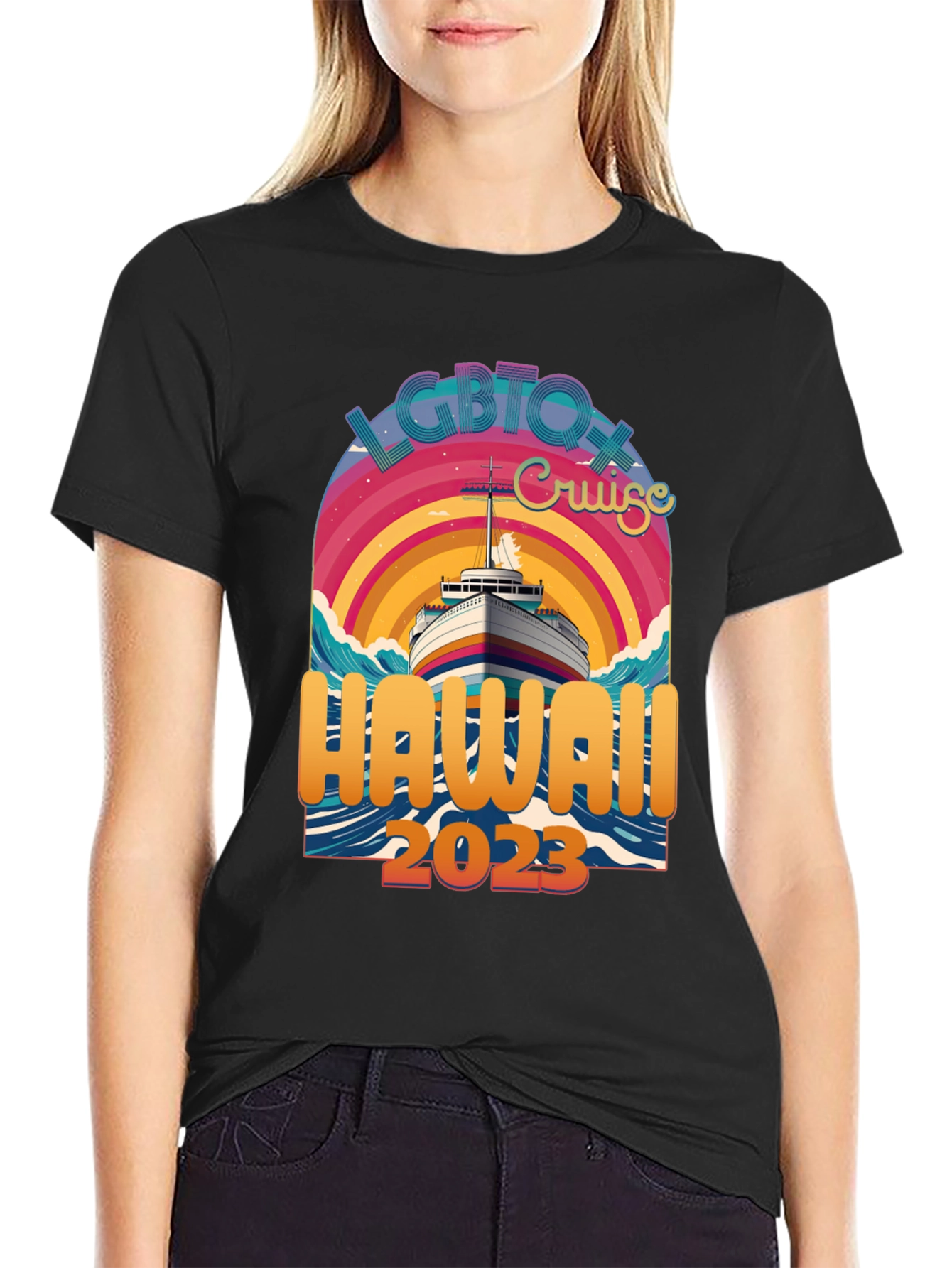LGBTQX Cruise Hawaii 2023 T-Shirt
