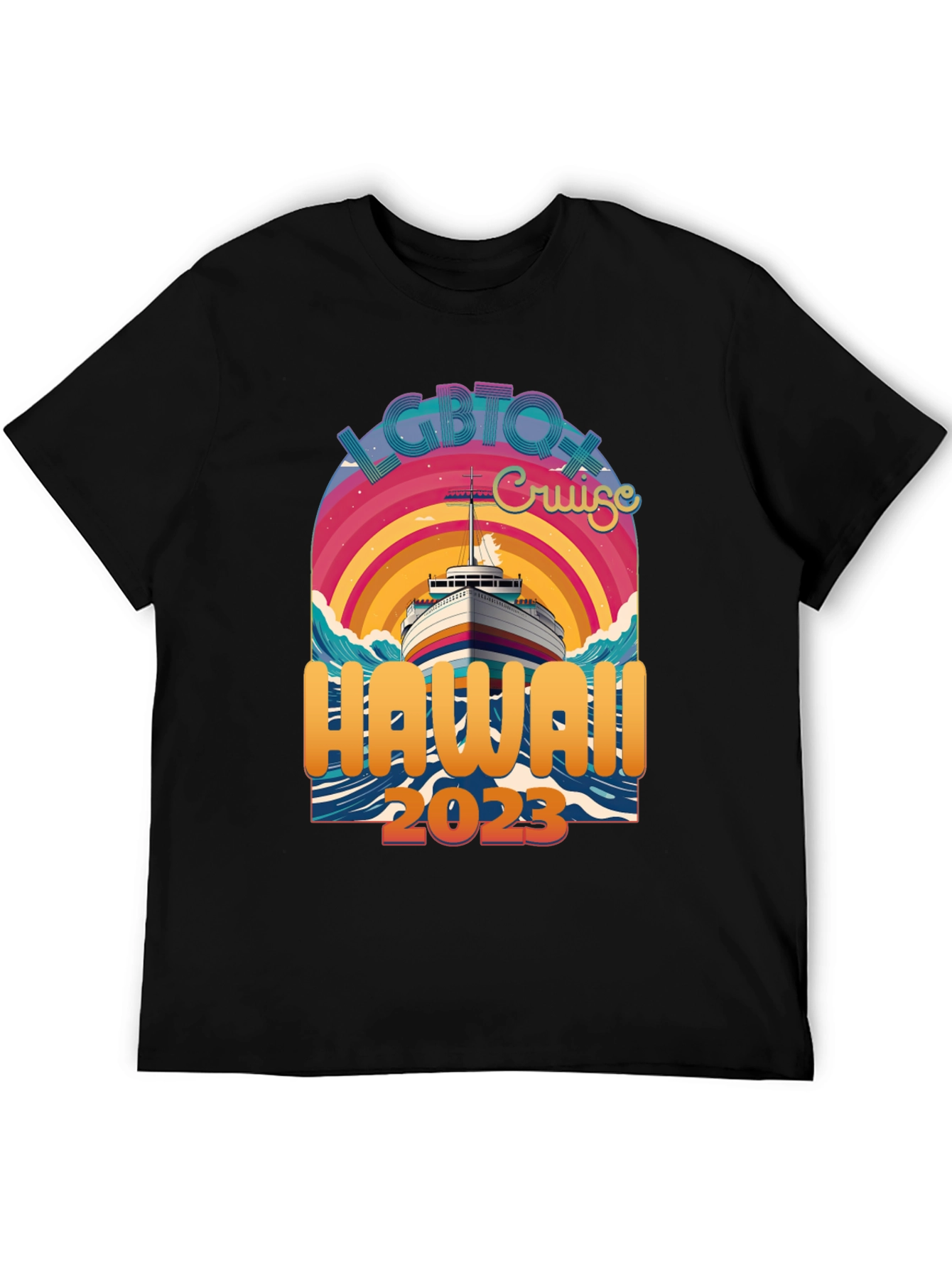 LGBTQX Cruise Hawaii 2023 T-Shirt